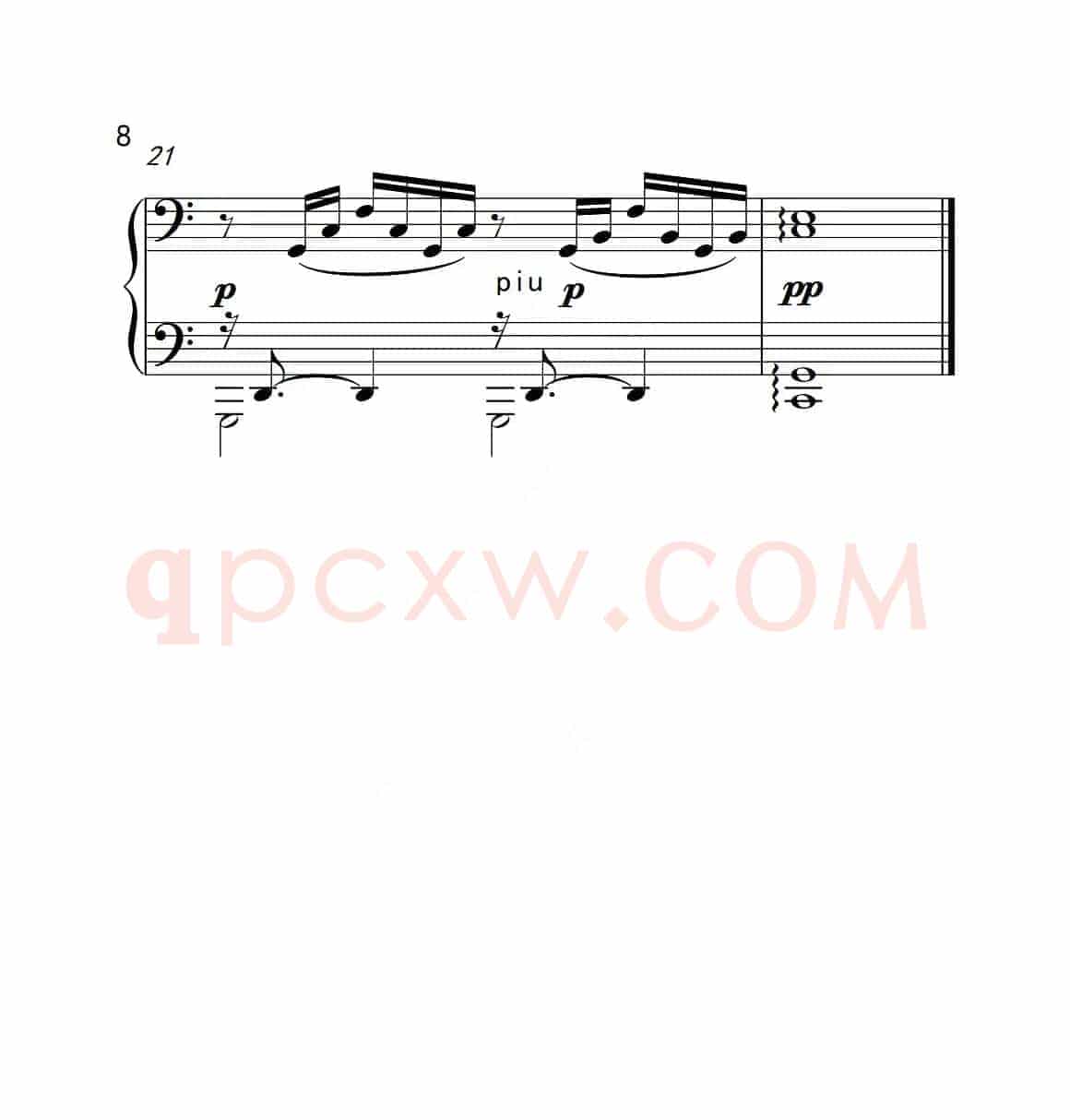 第六级A组 练习曲（中国音乐学院钢琴考级作品1~6级）