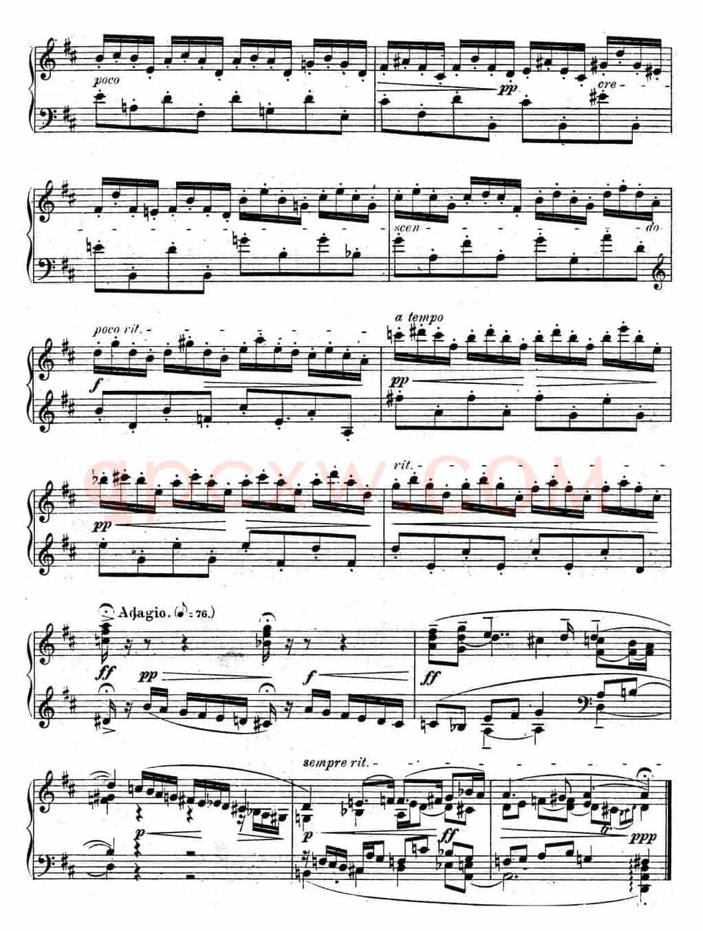 6 Preludes and Fugues Op.99（6首前奏曲与赋格·2）