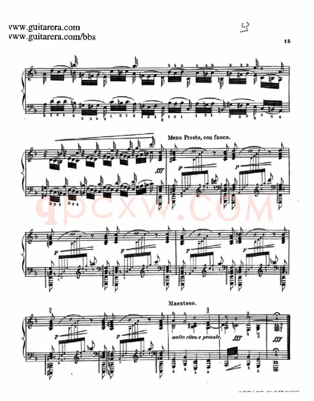 d小调托卡塔与赋格(BWV 565·陶西格改编钢琴独奏版)