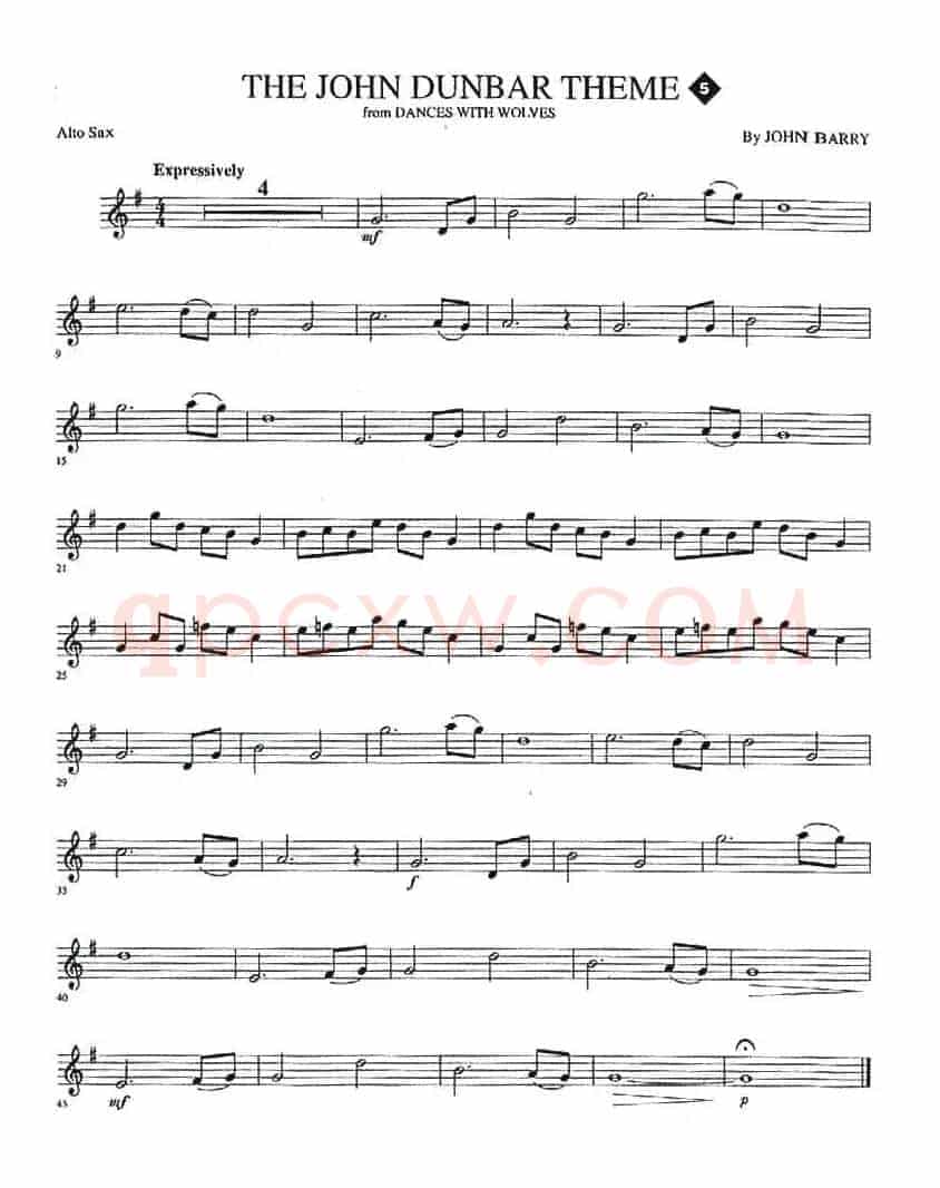 THE JOHN DUNBAR THEME