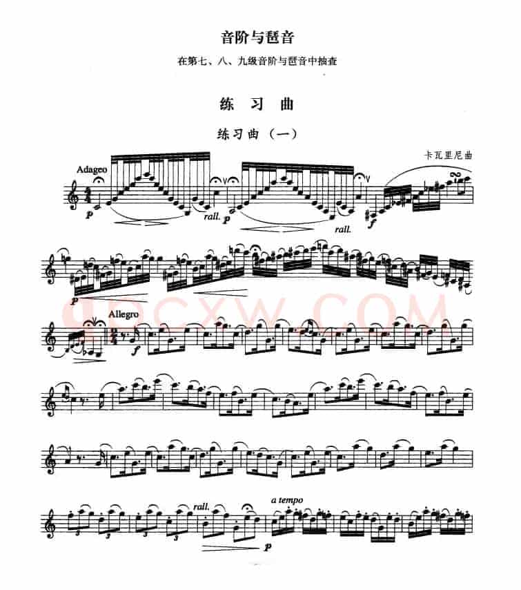 单簧管考级教材·第十级