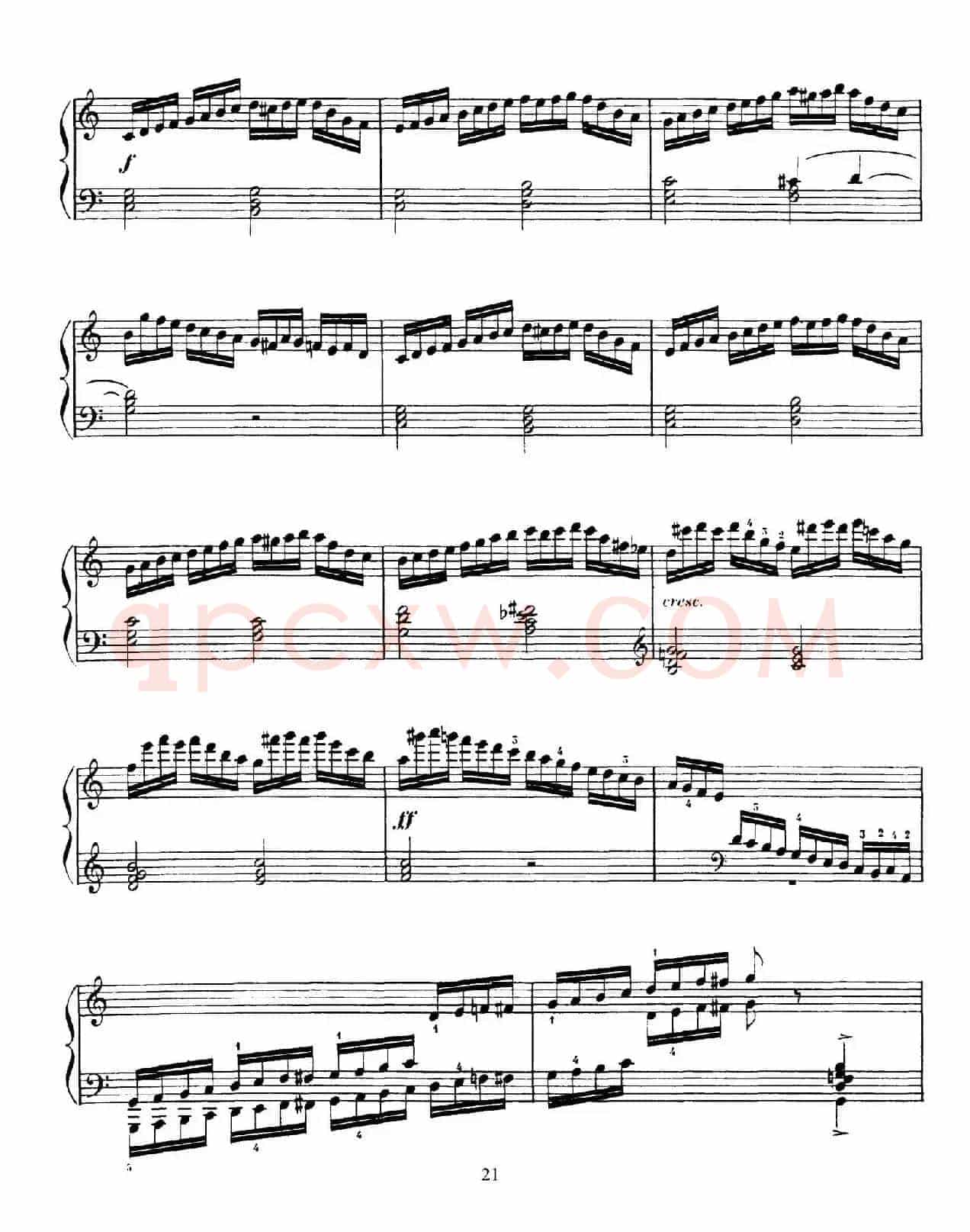 15 Etudes de Vortuosite Op.72(15首辉煌练习曲·5)