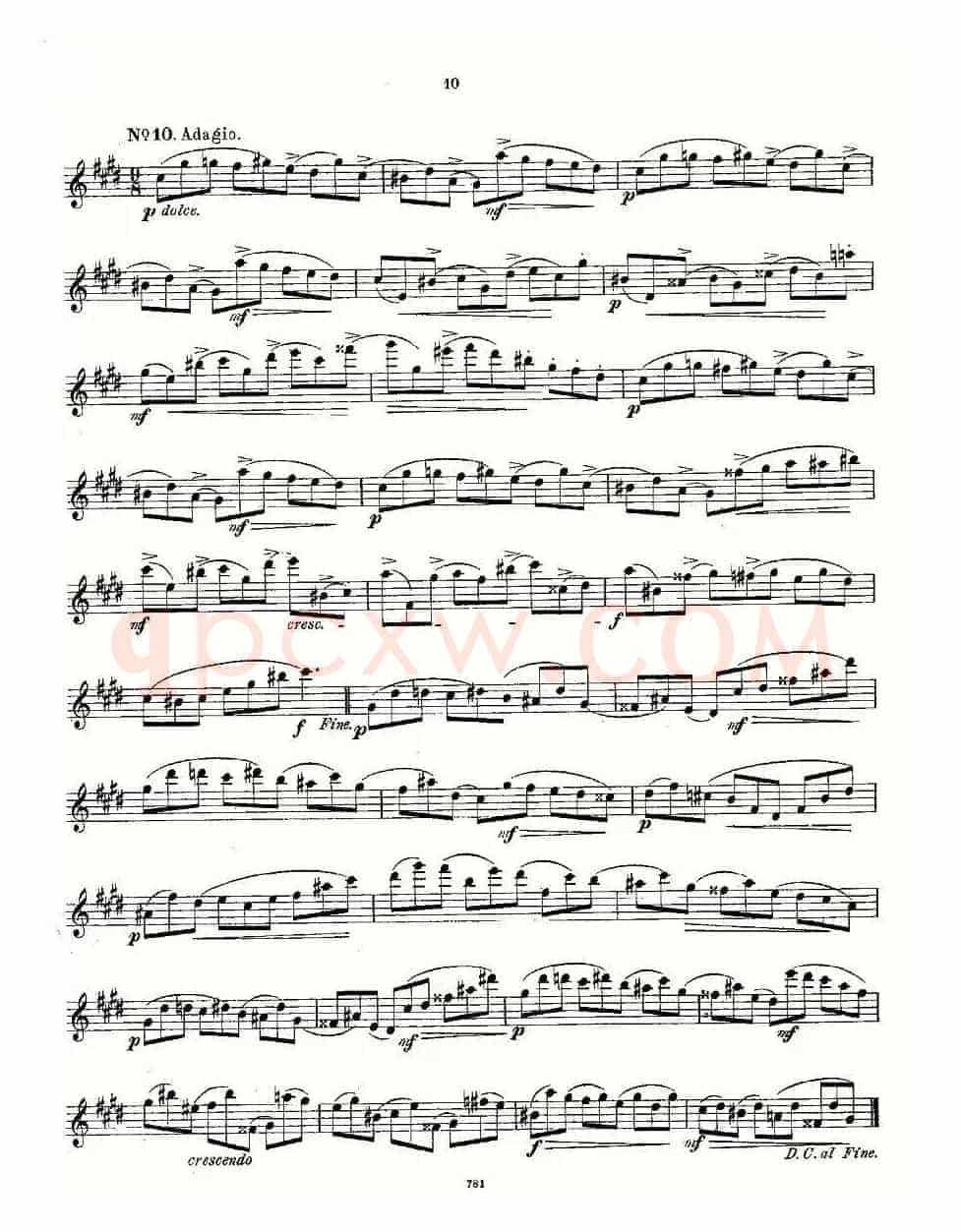 18 kleine Studien.Op.41