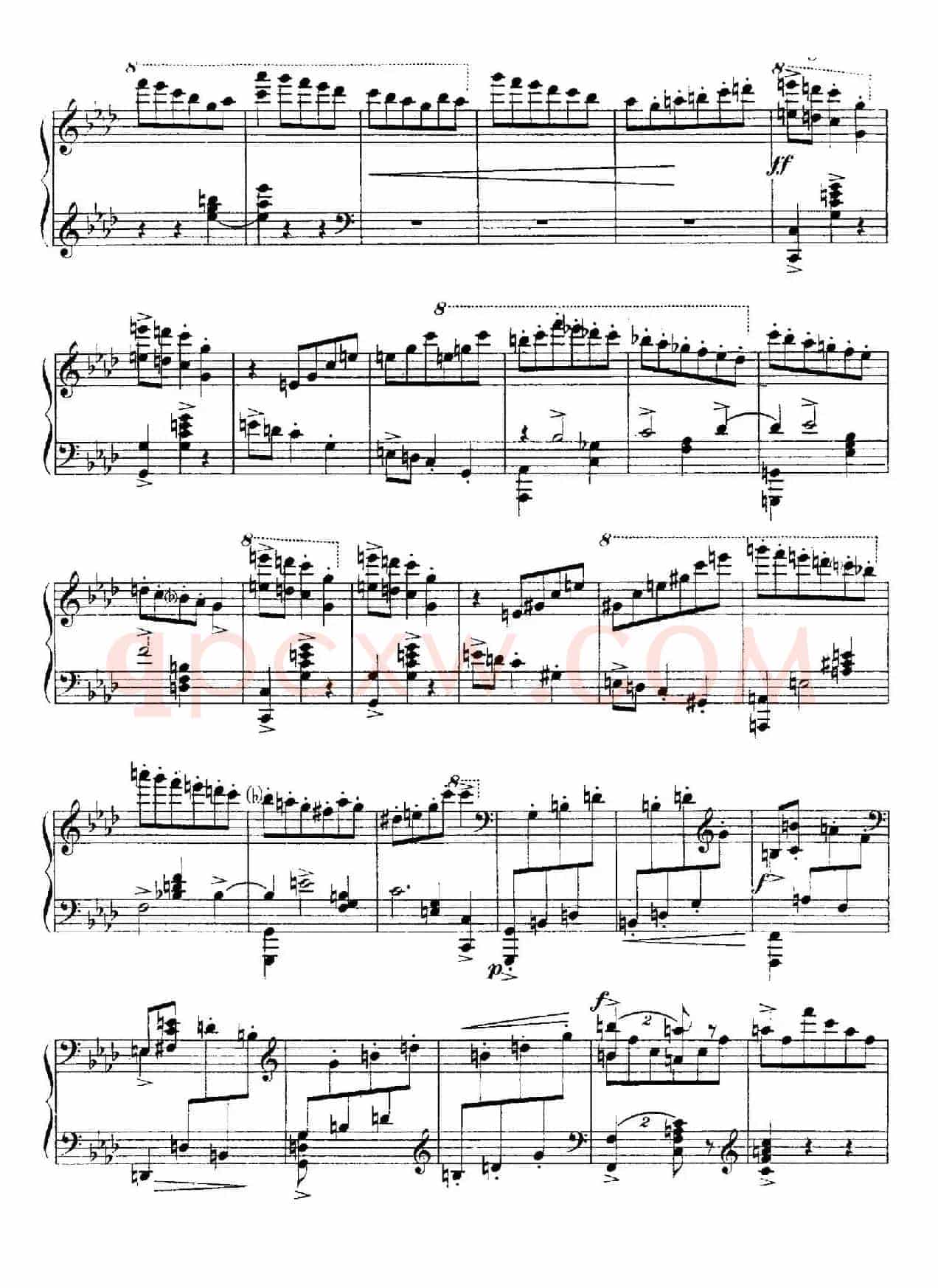 4 Valses Caprice(4首随想圆舞曲)(Op.62 No. 4 in A-flat)