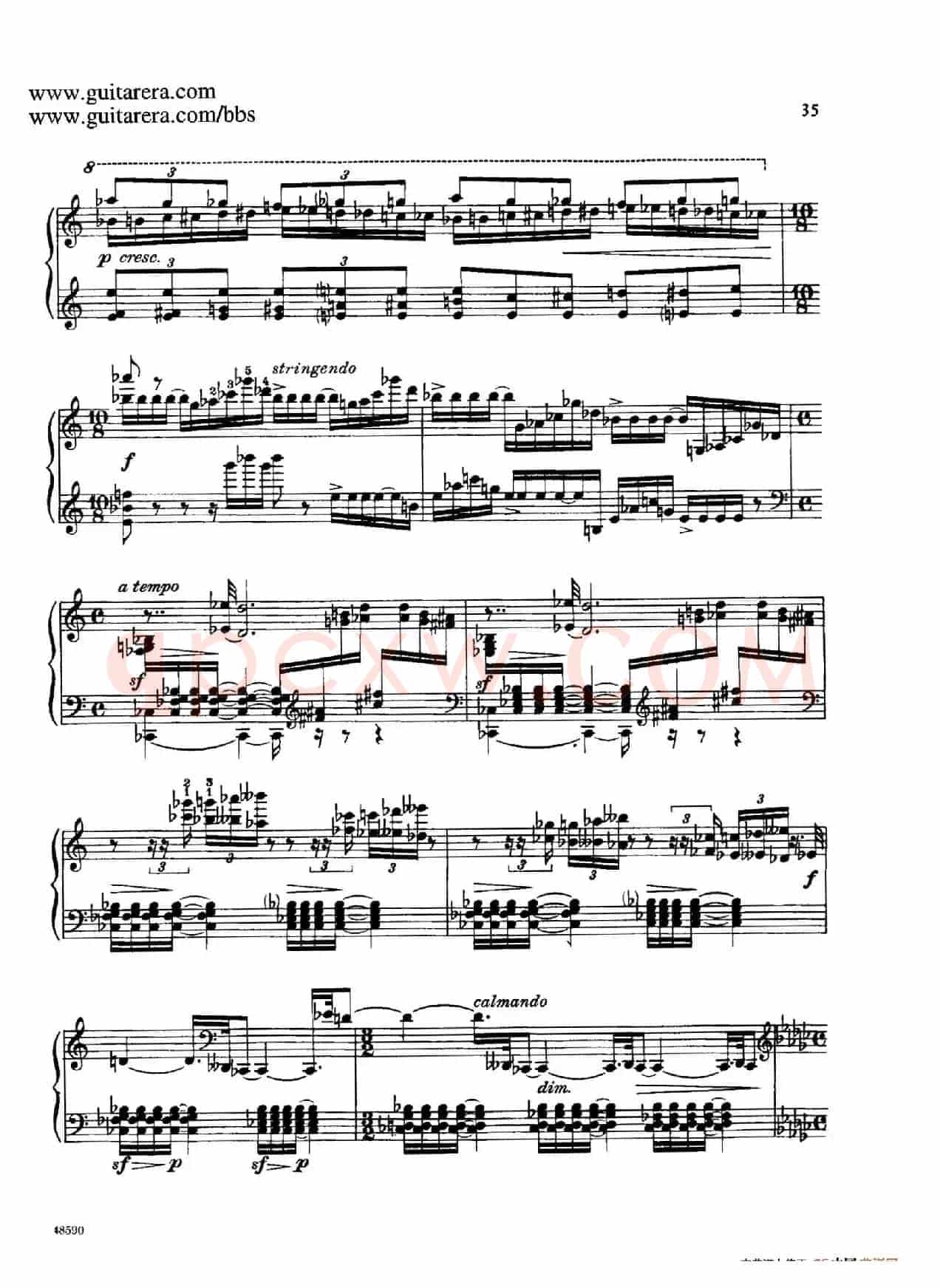 Piano Sonata Op.26(钢琴奏鸣曲·第一乐章)