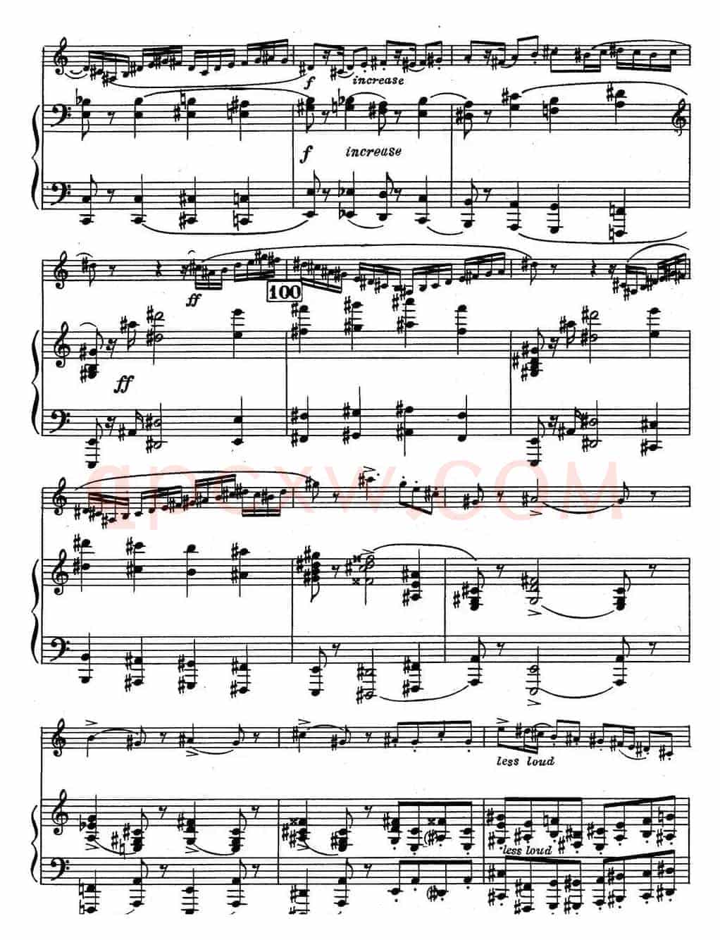 克莱斯顿《中音萨克斯管奏鸣曲》第一乐章（中萨+钢琴伴奏）