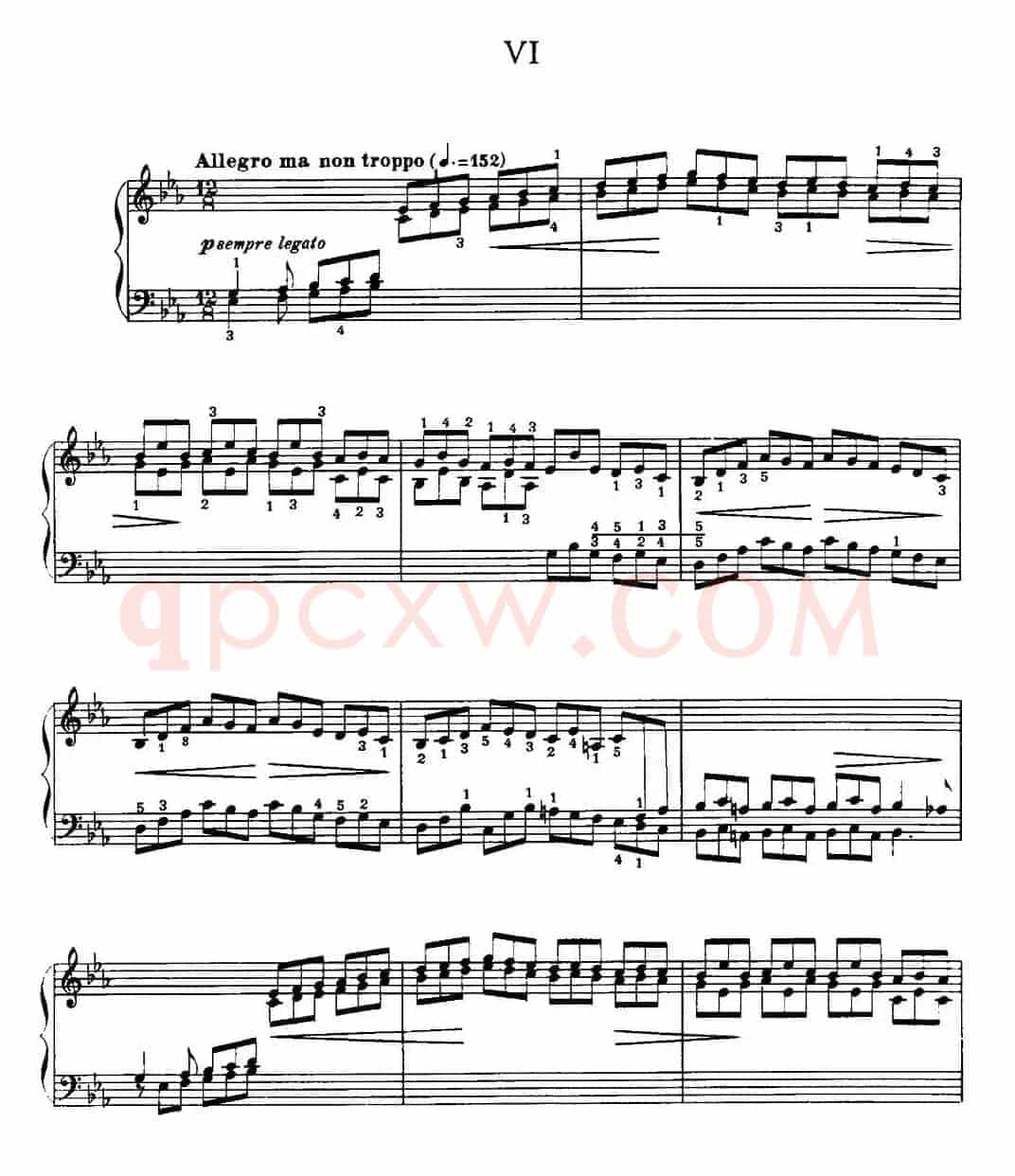 20 Petites Etudes, Op.91(20首小型练习曲)(6)