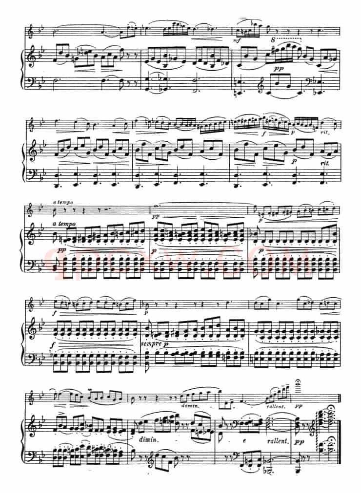 Nocturne（约翰·菲尔德作曲版、小提琴+钢琴伴奏）