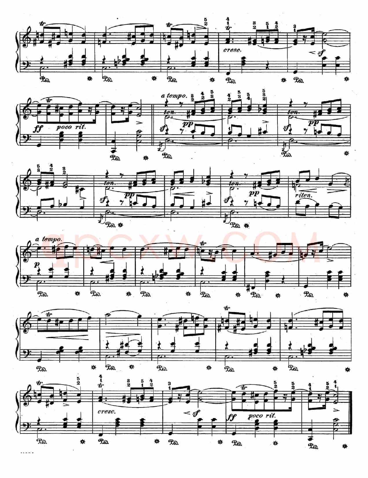 Quatre Mazurkas Op.67 Op.3（4首玛祖卡舞曲·3）