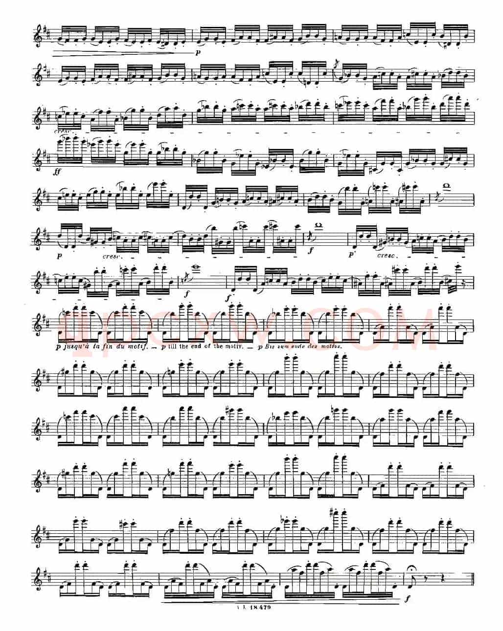 基于维尼亚夫斯基练习曲的10首长笛练习曲之8（Moyse - 10 Studies After Wieniawski）
