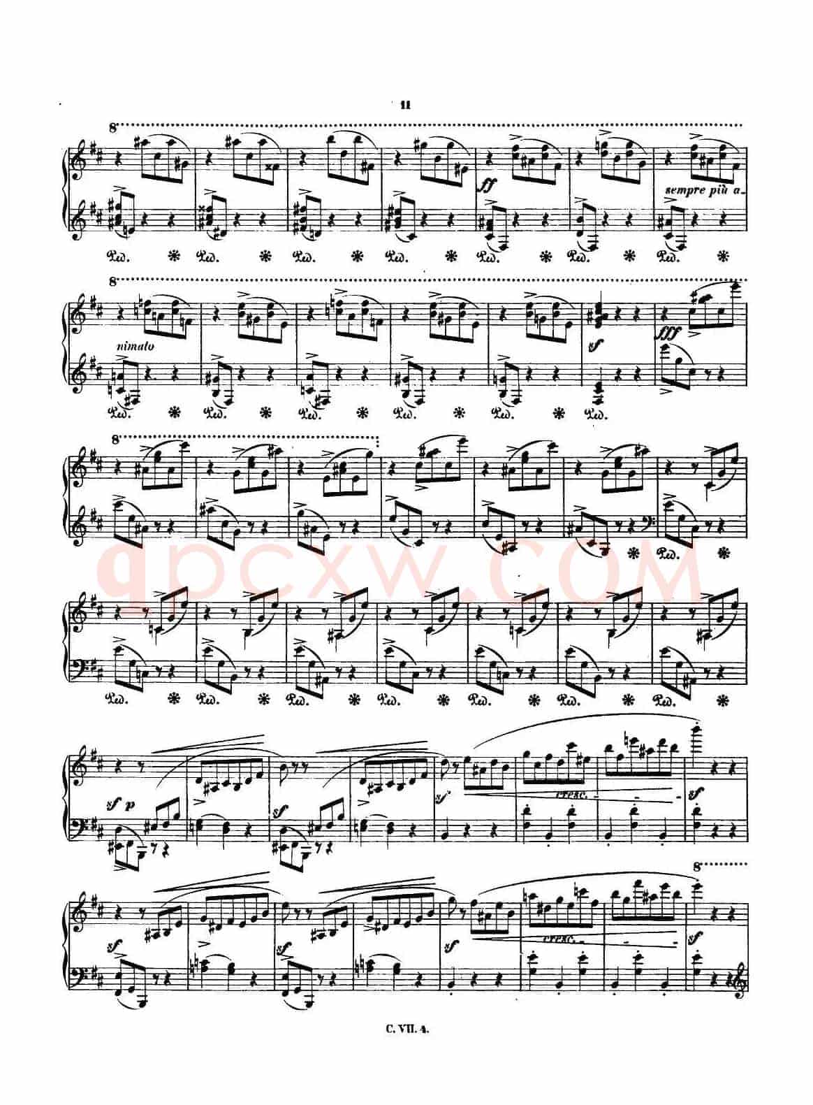 肖邦 钢琴谐谑曲 Chopin Scherzo(No.1 b小调,Op.20)
