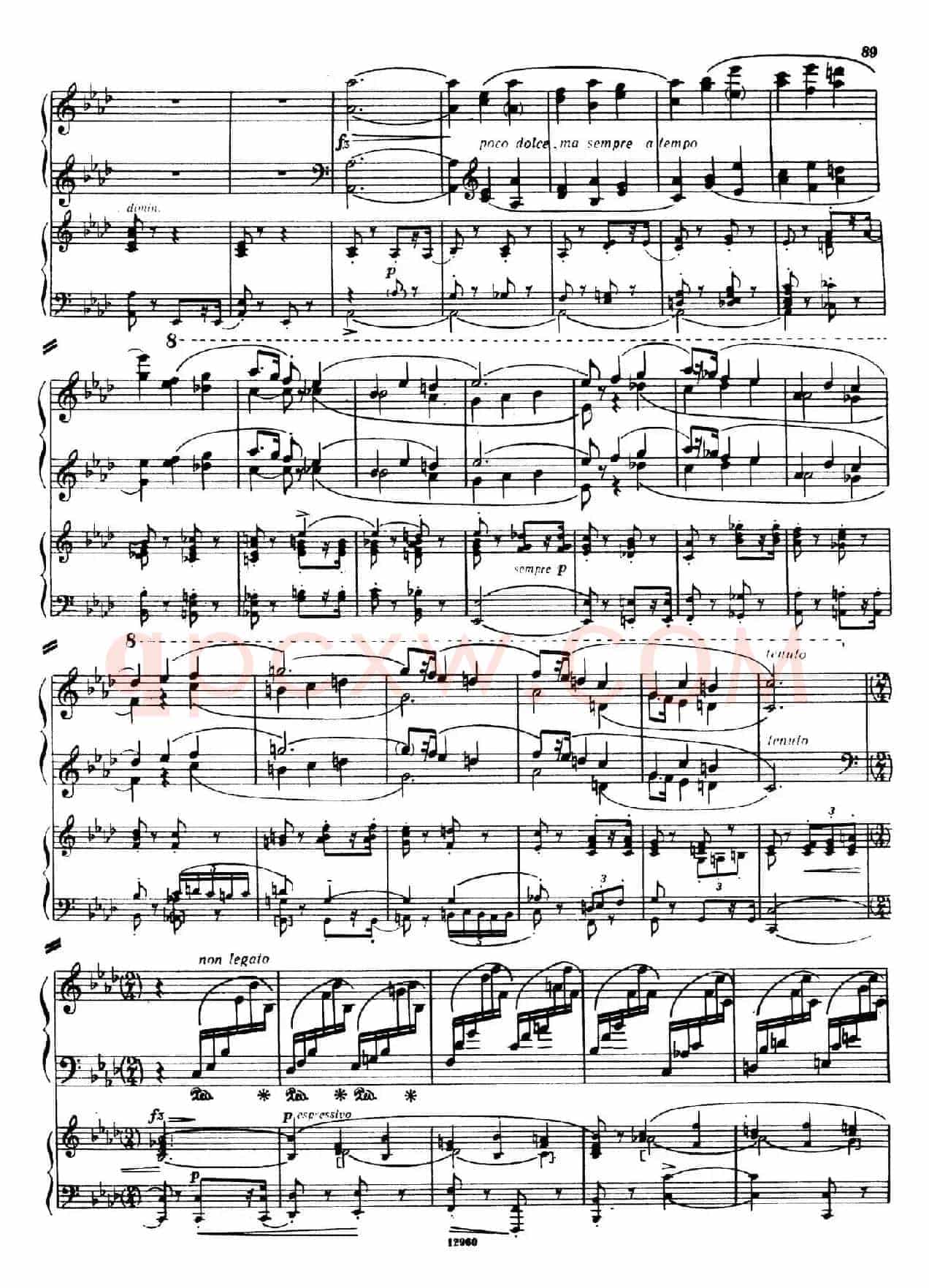 Piano Concerto No.2 in c Minor Op.50(c小调第二钢琴协奏曲·Ⅲ·双钢琴)