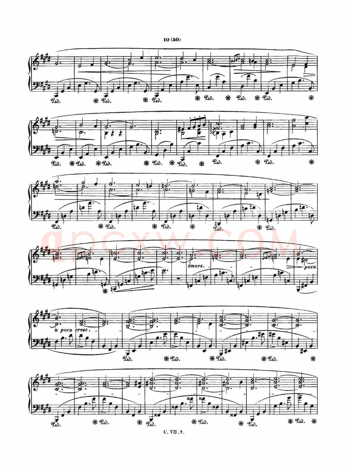 肖邦 钢琴谐谑曲 Chopin Scherzo(No.4 E大调,Op.54)