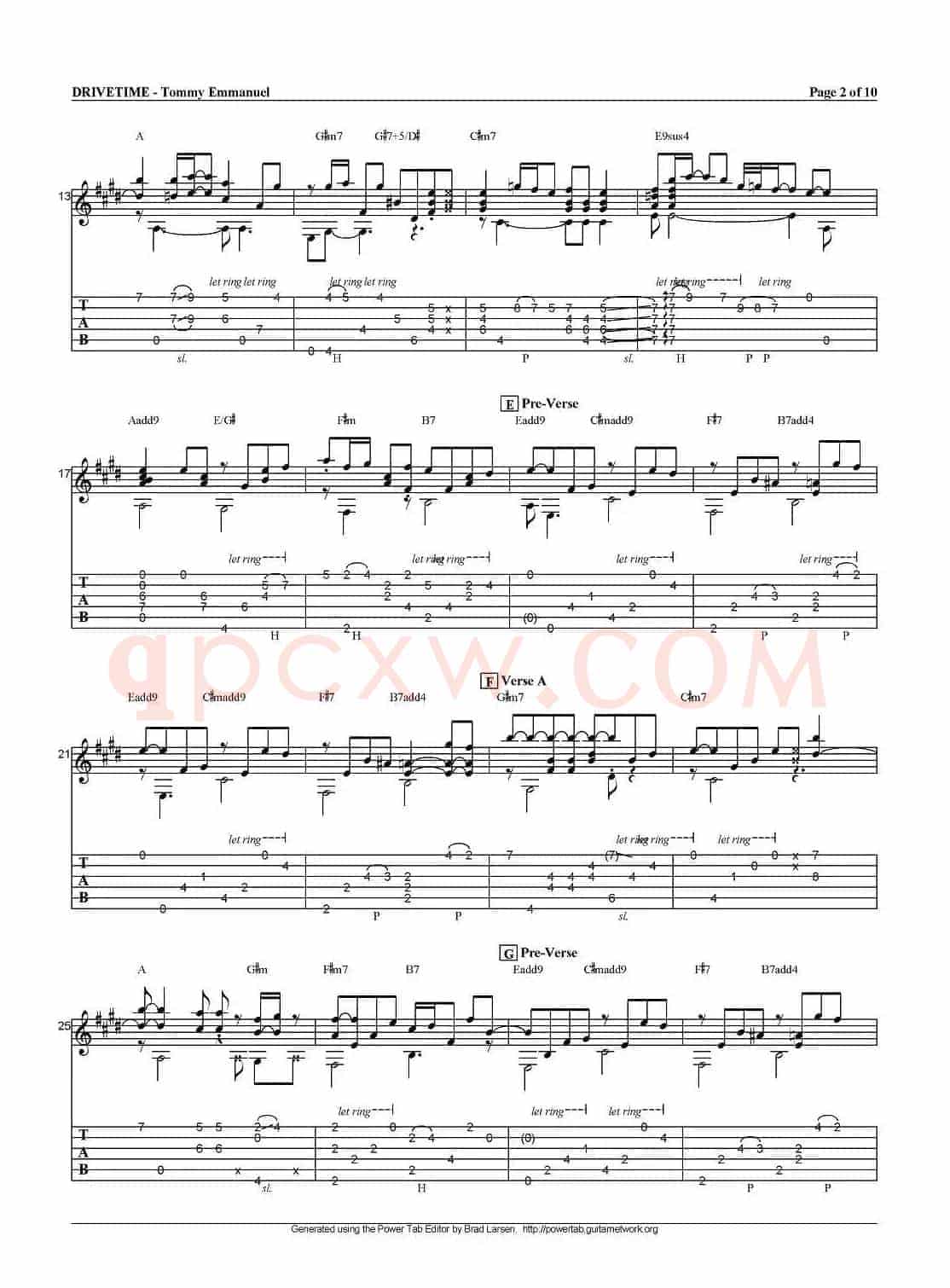 tommy emmanuel：drivetime（指弹吉他）
