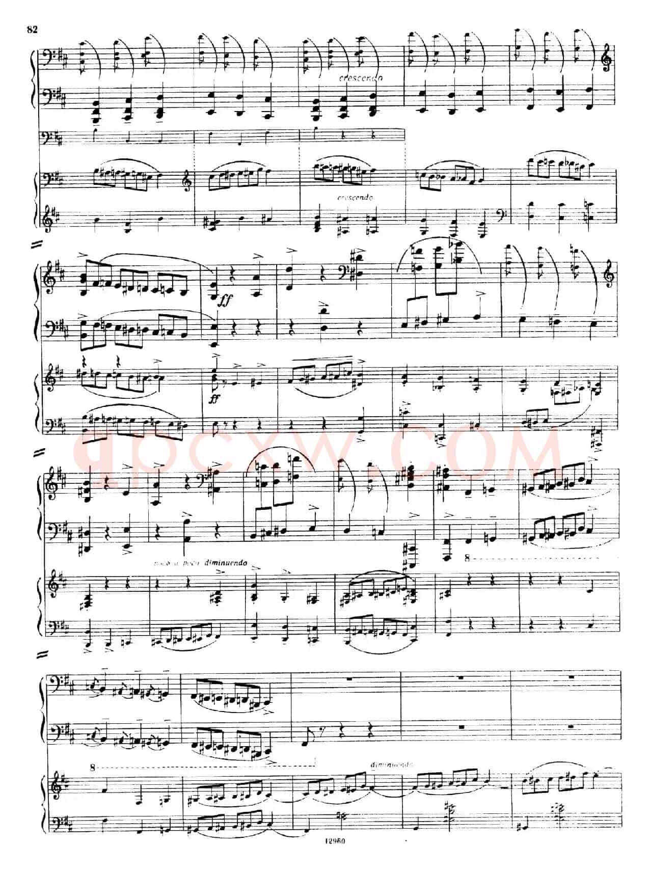 Piano Concerto No.2 in c Minor Op.50(c小调第二钢琴协奏曲·Ⅲ·双钢琴)