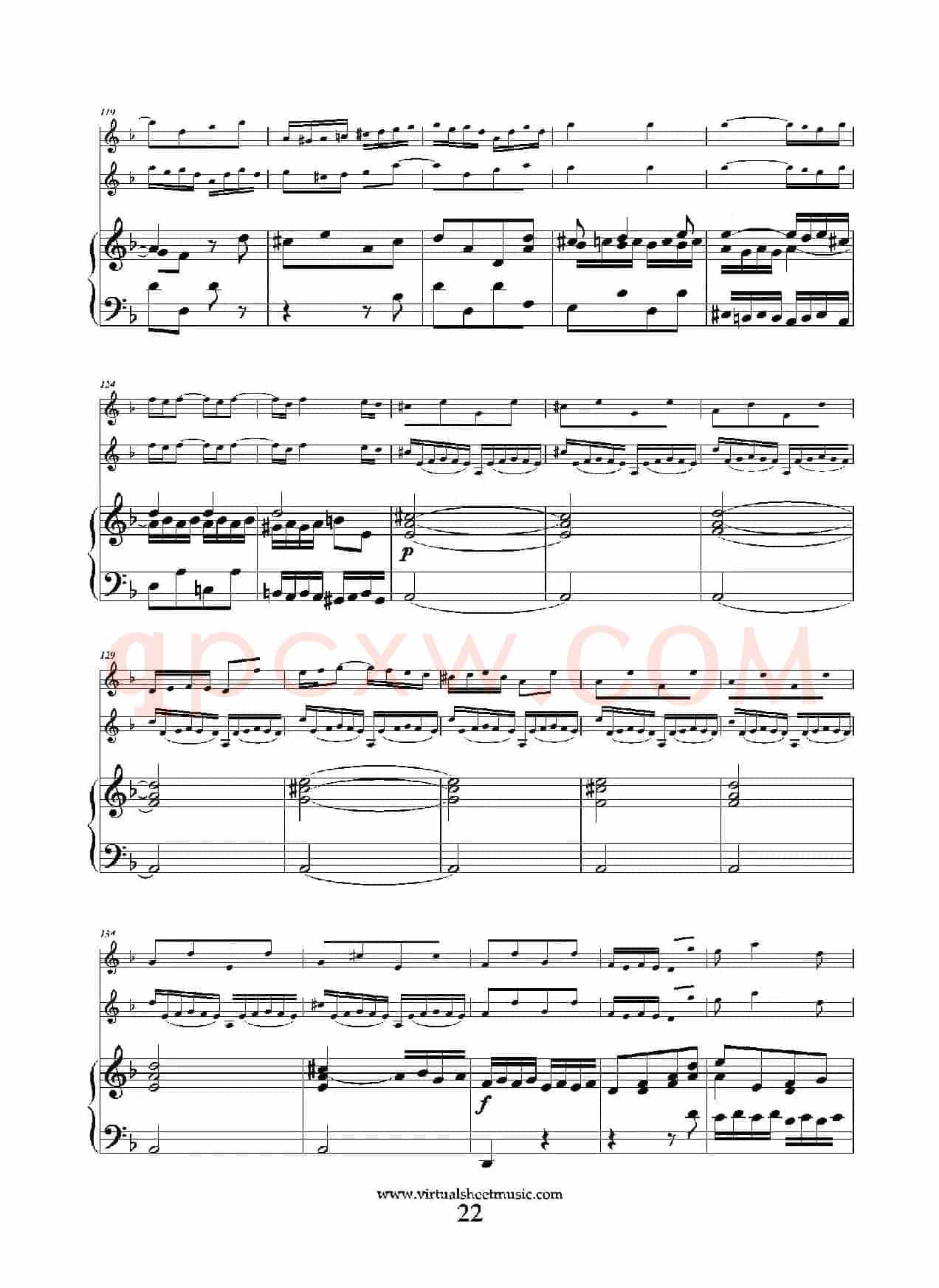 Concerto in D minor（双簧管+小提琴+钢琴伴奏）