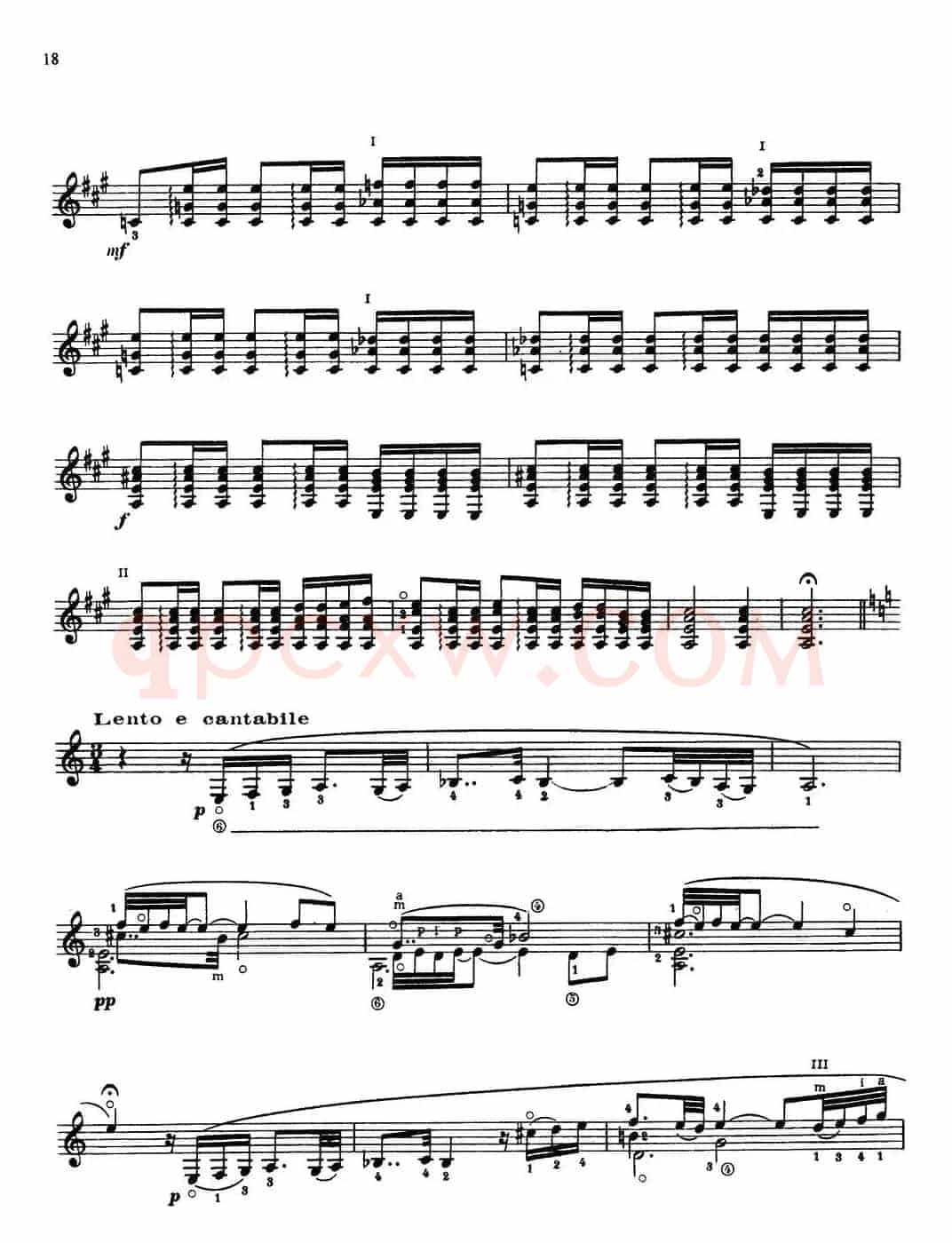 Joaquin Rodrigo Music for Guitar（罗德里戈吉他音乐P12-21）（古典吉他）