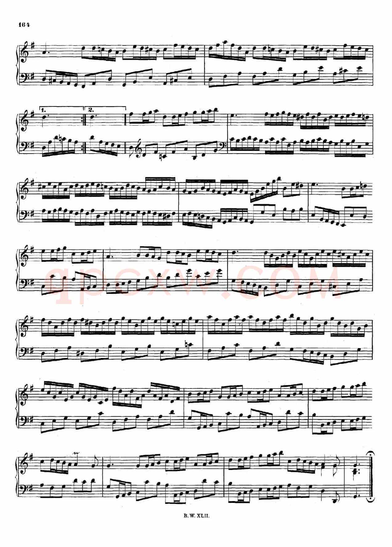 16 Concertos BWV 972-987(十六首为独奏古钢琴而作的协奏曲)(P101——112)