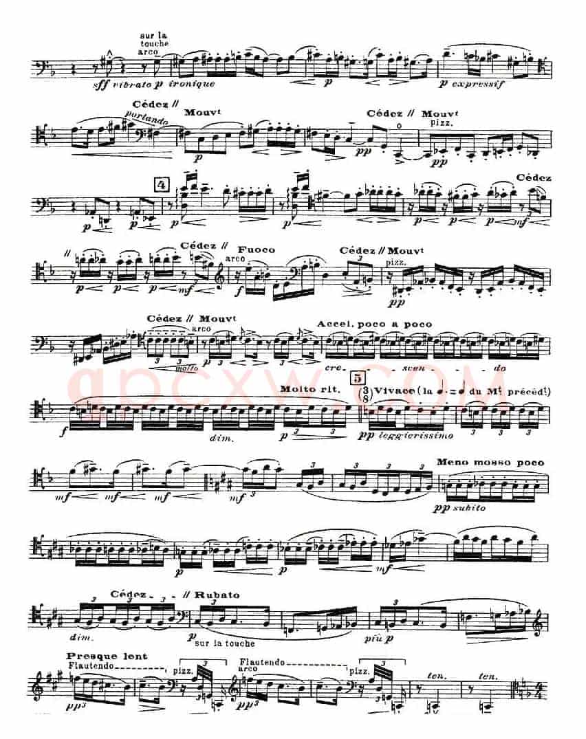 Sonata（大提琴奏鸣曲）