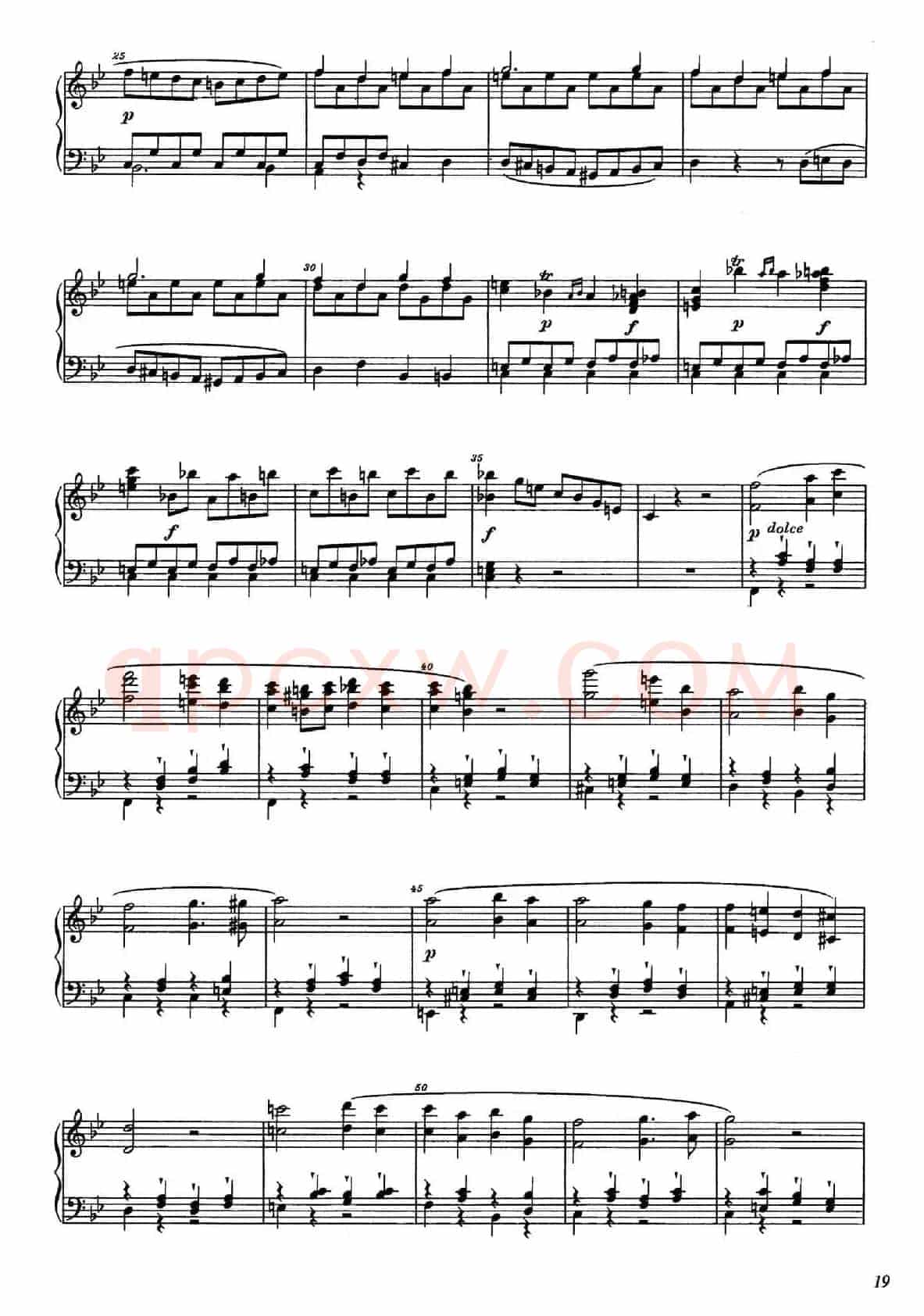 降B大调钢琴奏鸣曲 (Piano Sonata in B-flat Major Op.1)