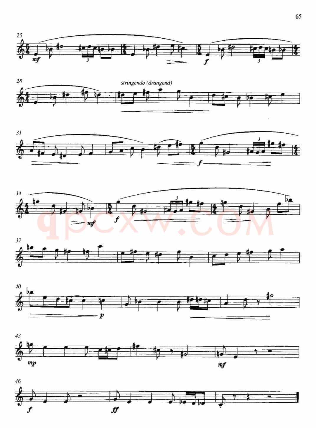 第二单元 中高级练习：节奏练习（乐曲部分：德国舞曲）