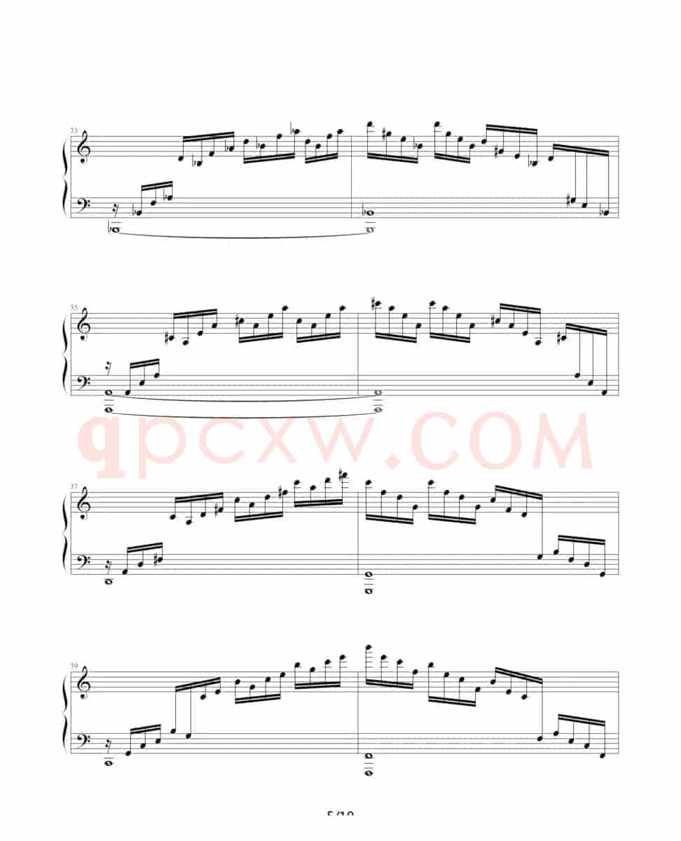 练习曲 Op.10 No.1（ 逃亡圣咏曲）