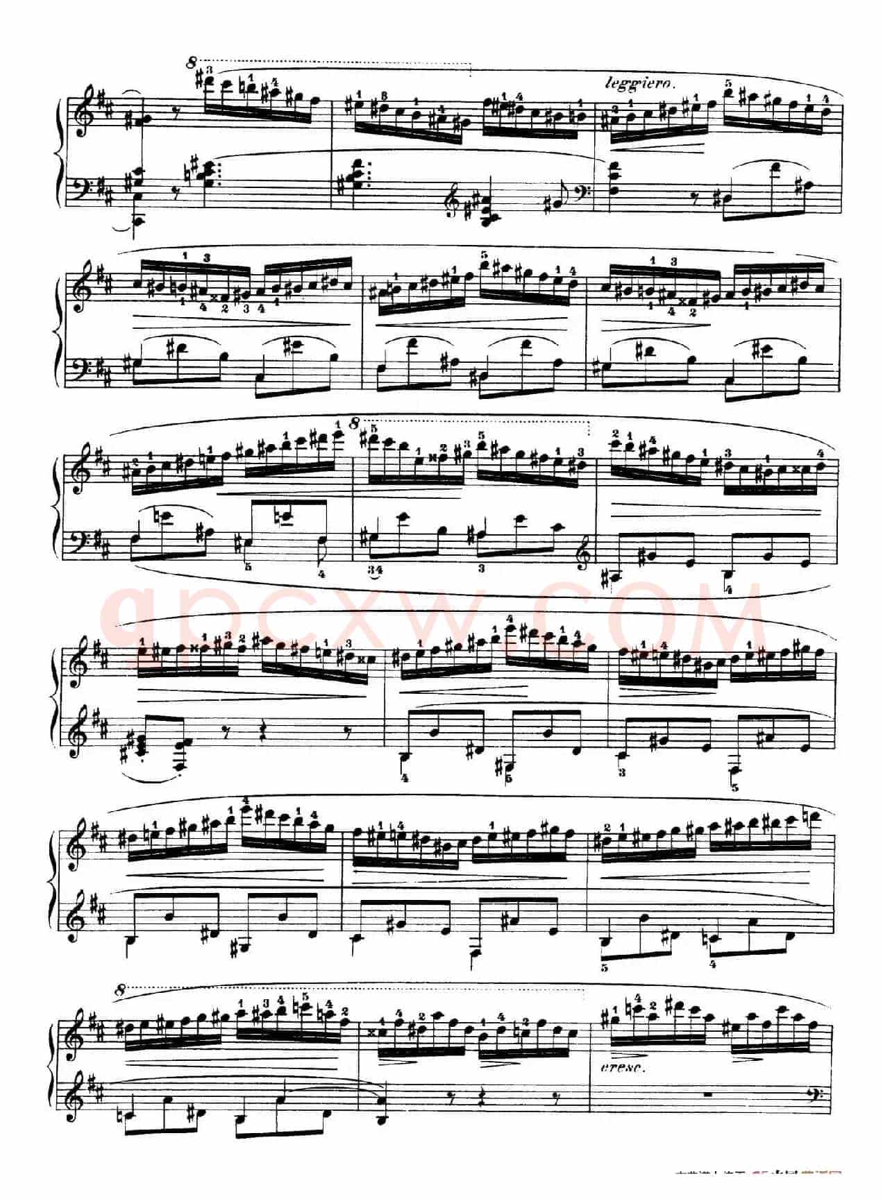 Piano Sonata No.3 in b Minor Op.58(b小调第三钢琴奏鸣曲·第四乐章)