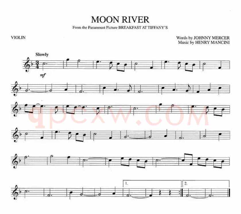 Moon River（月亮河）