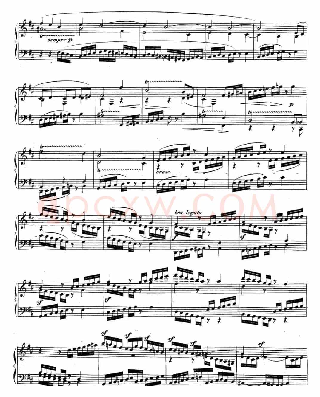 贝多芬钢琴奏鸣曲29 钢琴（锥子键琴）降B大调 Op.106 B-flat major