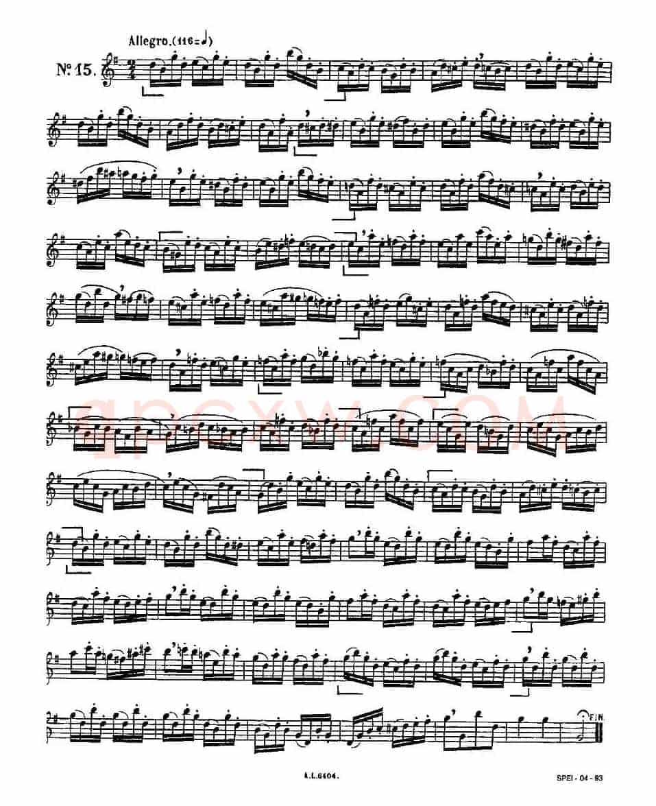15首如歌的练习曲之11—15