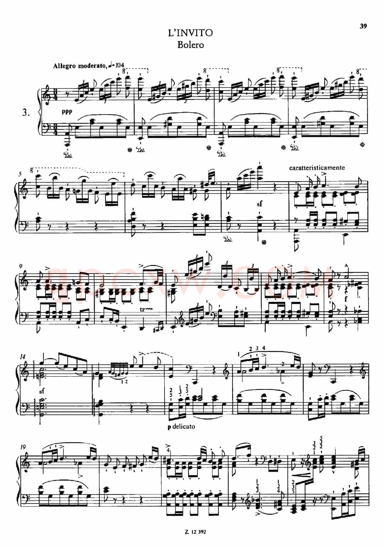 Soirées Musicales S.424(《音乐晚会(全12首)》第3首)