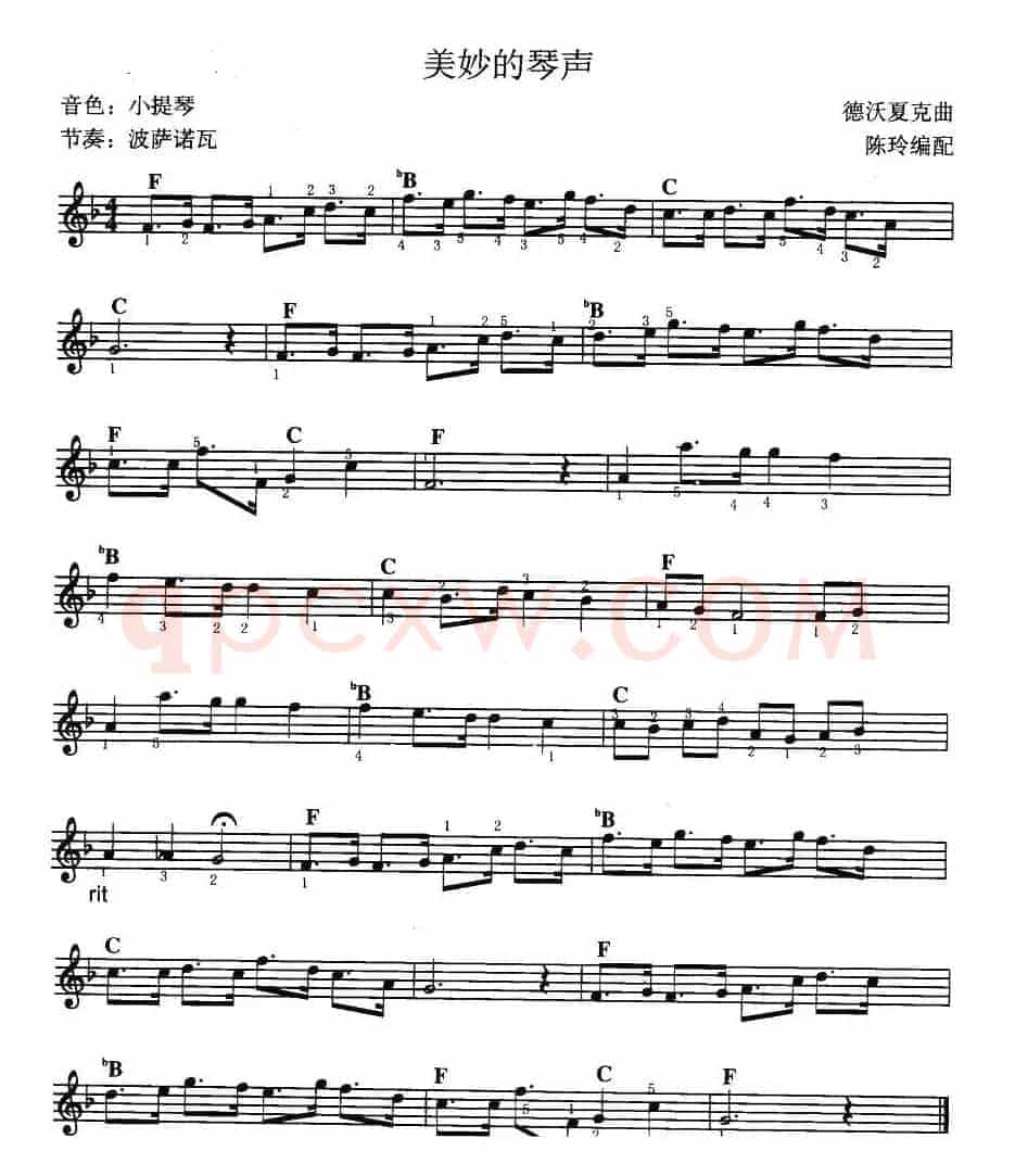 美妙的琴声
