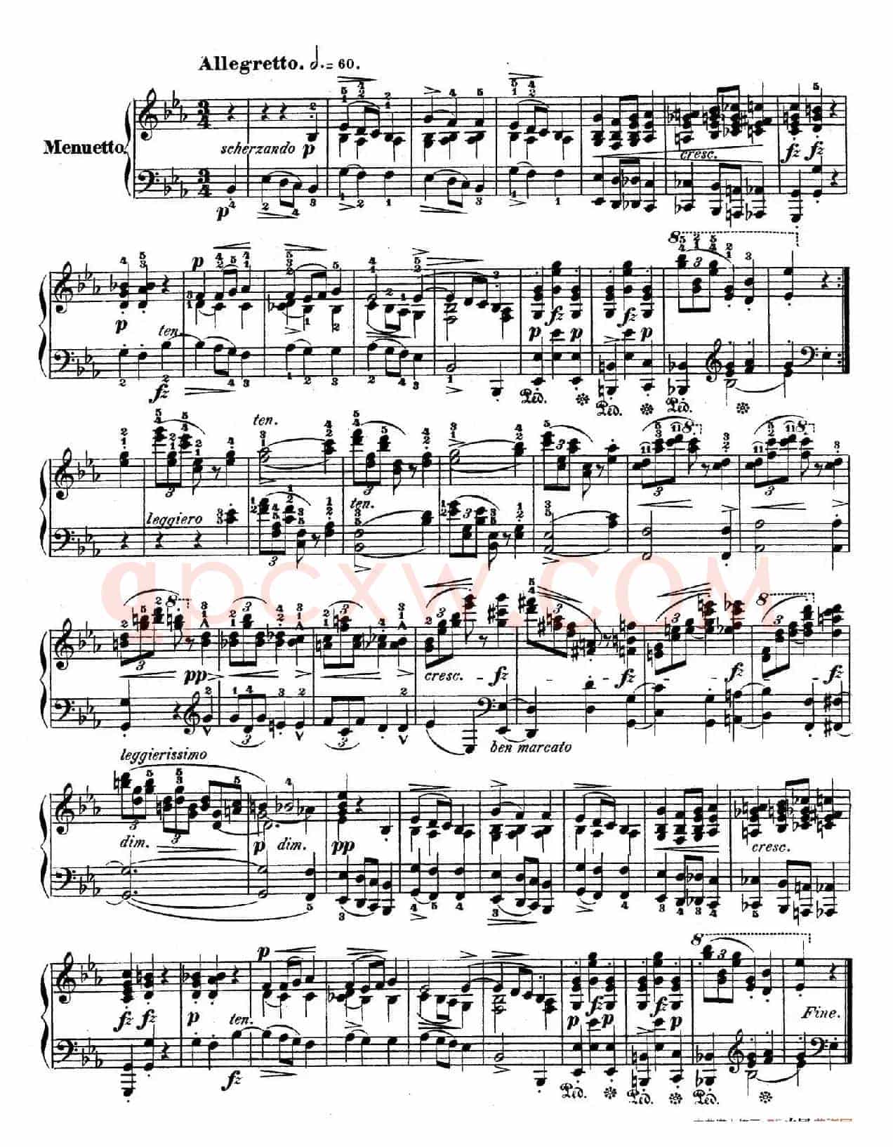 Piano Sonata No.1 in c Minor Op.4 (c小调第一钢琴奏鸣曲)