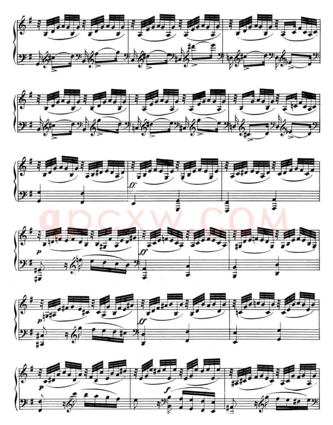 贝多芬钢琴奏鸣曲03 C大调 Op.2 No.3 C major