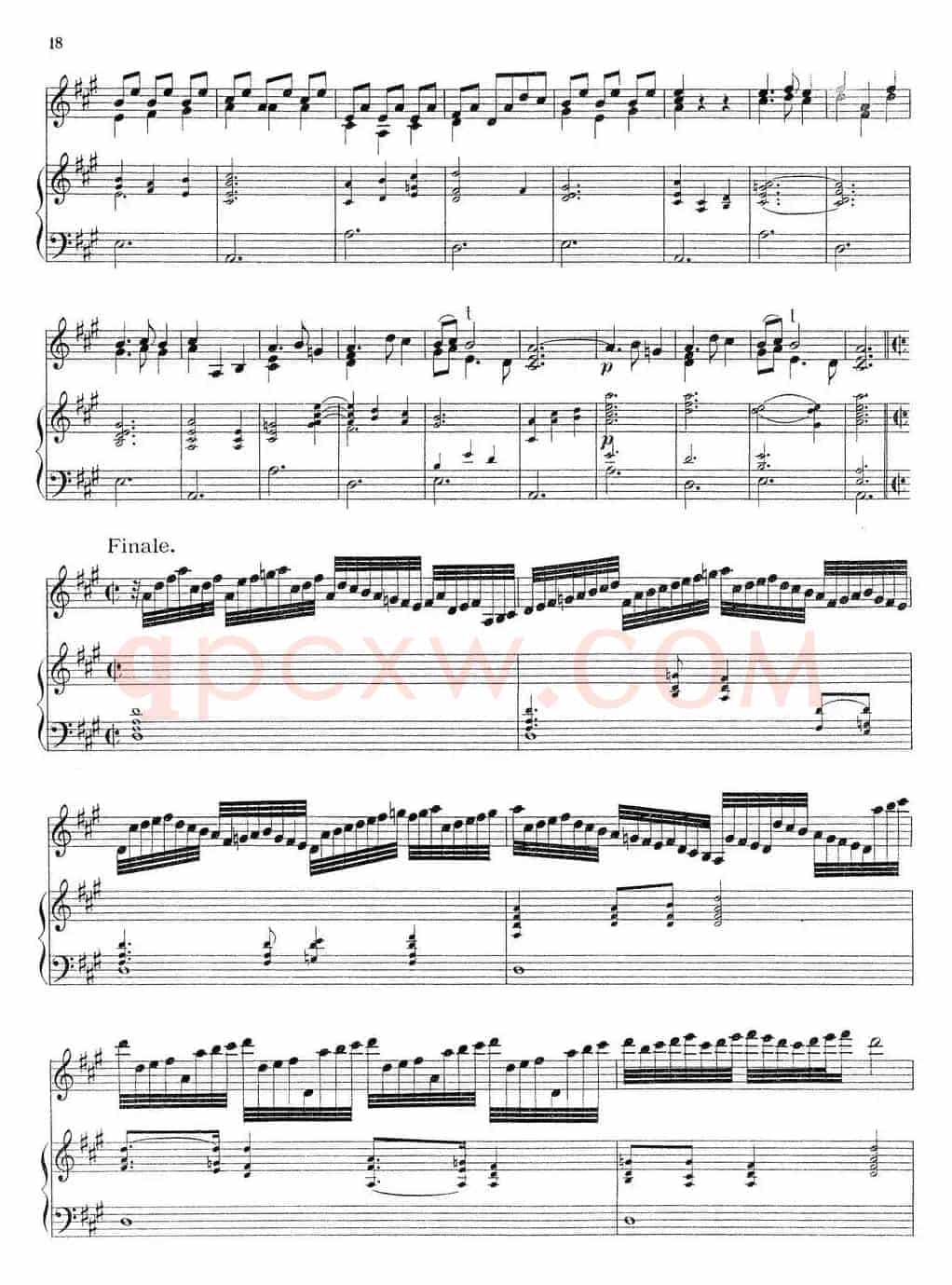 Biber Violin Sonata I（小提琴+钢琴伴奏）