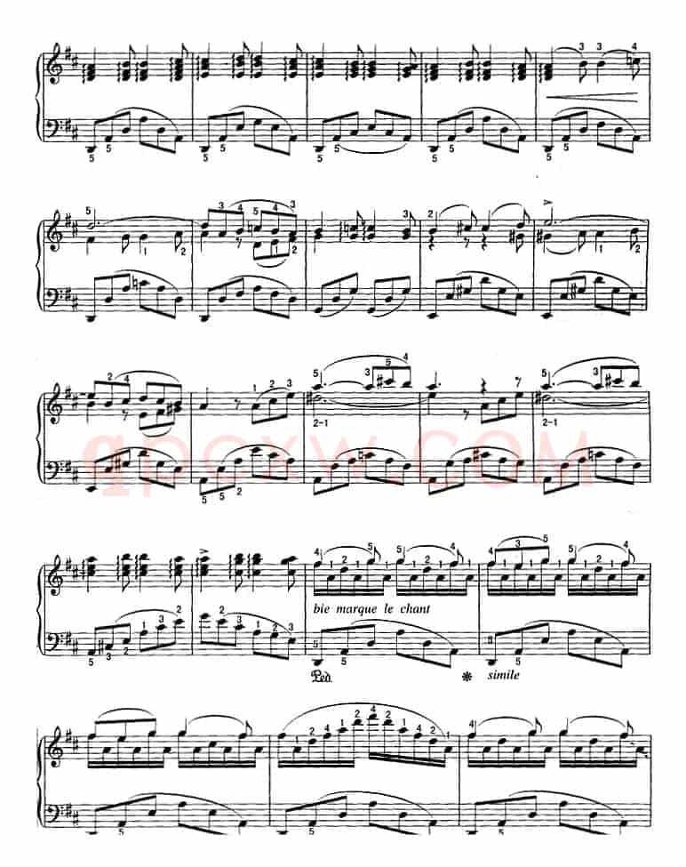 不可不弹的世界钢琴名曲：霍夫曼船歌