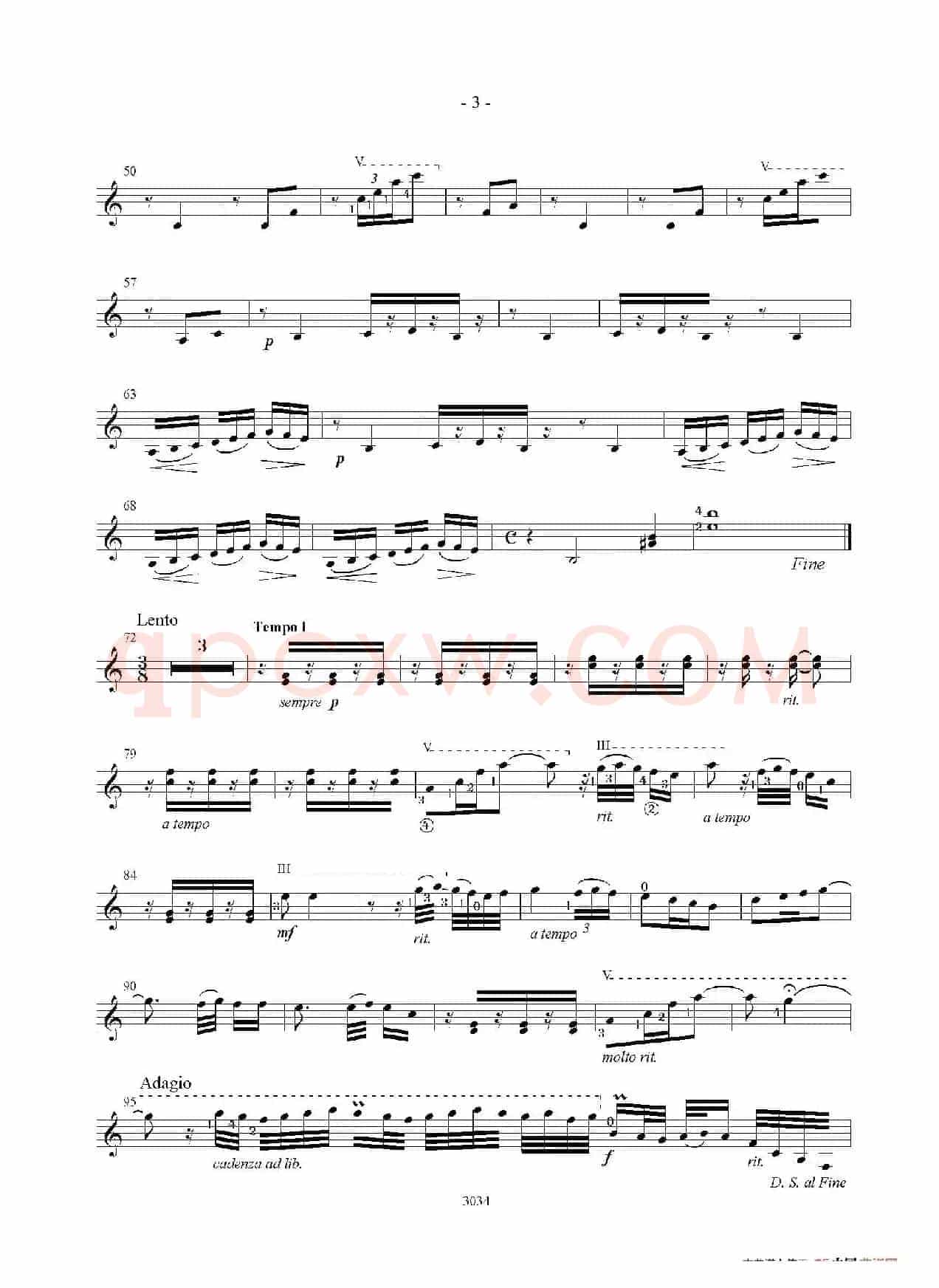 Rumores de la Caleta(Guitar TRIO)（古典吉他）