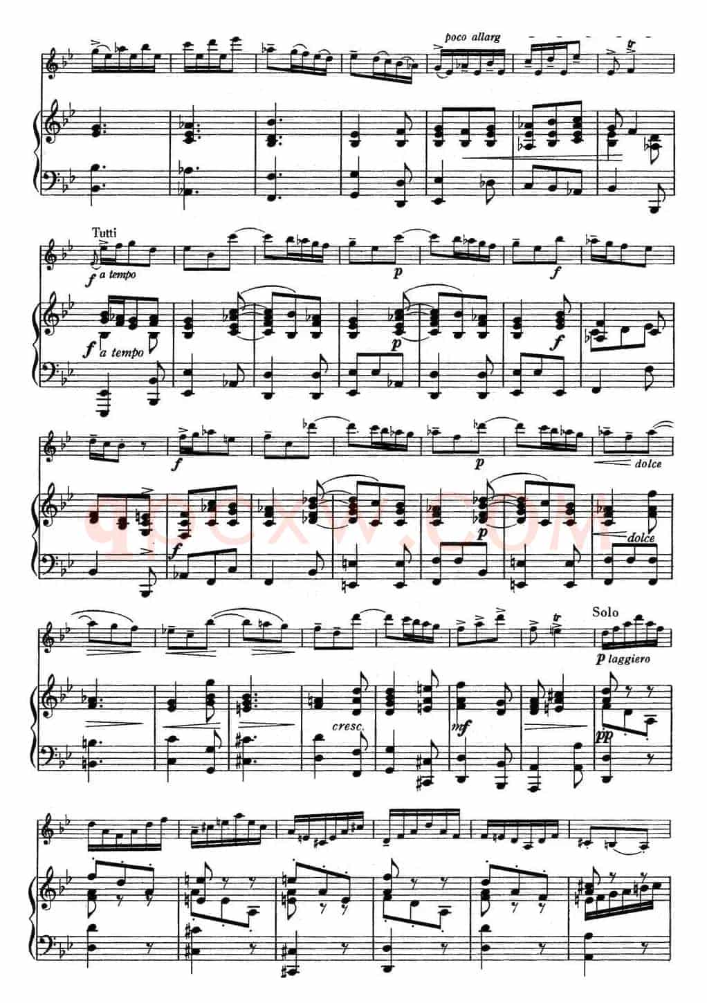 铃木小提琴教材第五册（Suzuki Violin School VOLUME 5)(小提琴+钢琴伴奏）