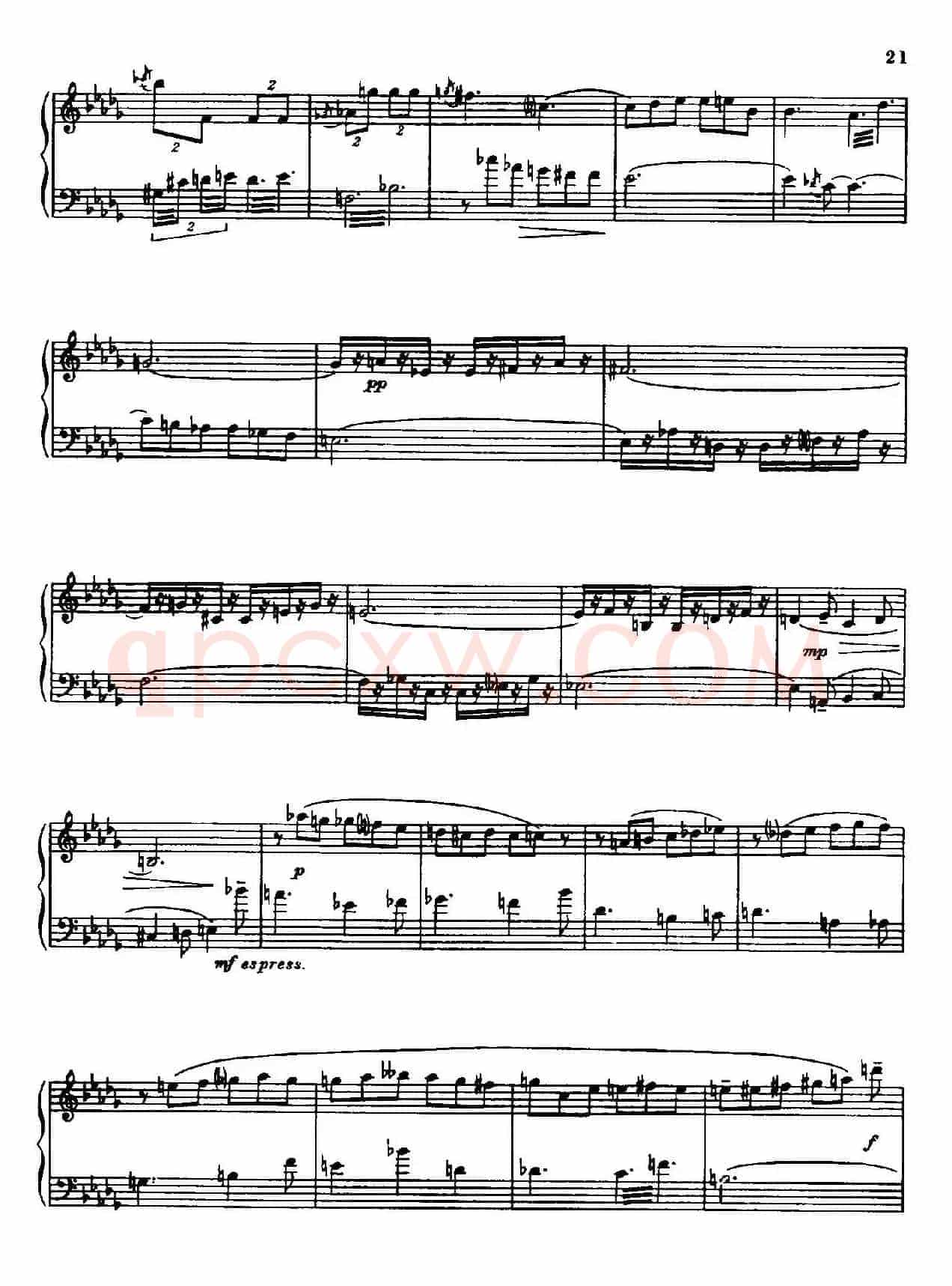 24 Preludes and Fugues Part.2 Op.45(24首前奏曲与赋格·第二部分·16)