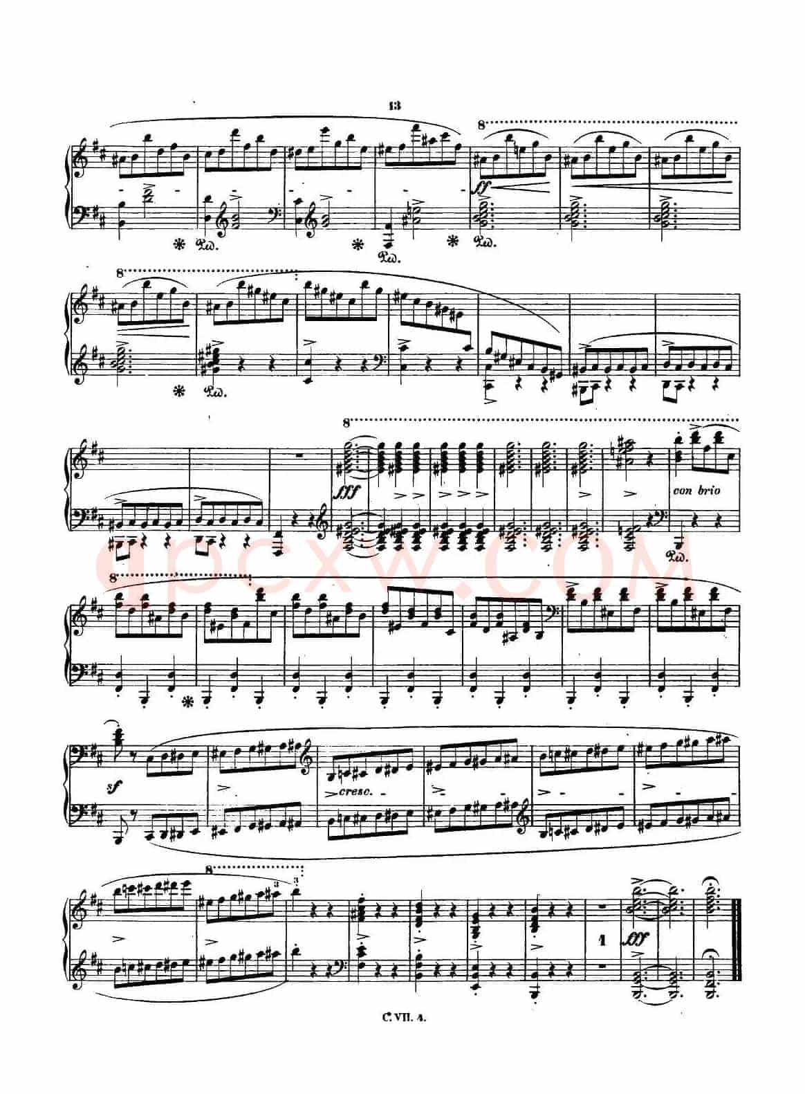 肖邦 钢琴谐谑曲 Chopin Scherzo(No.1 b小调,Op.20)