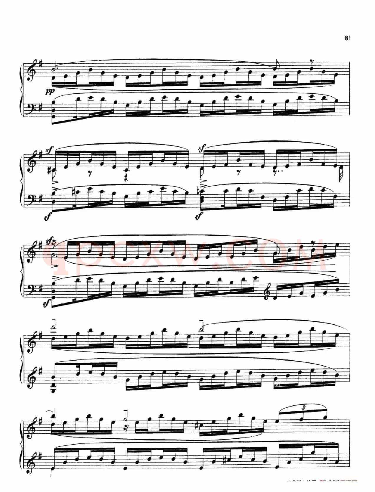 24 Characteristic Pieces Op.36(24首性格小品·15)