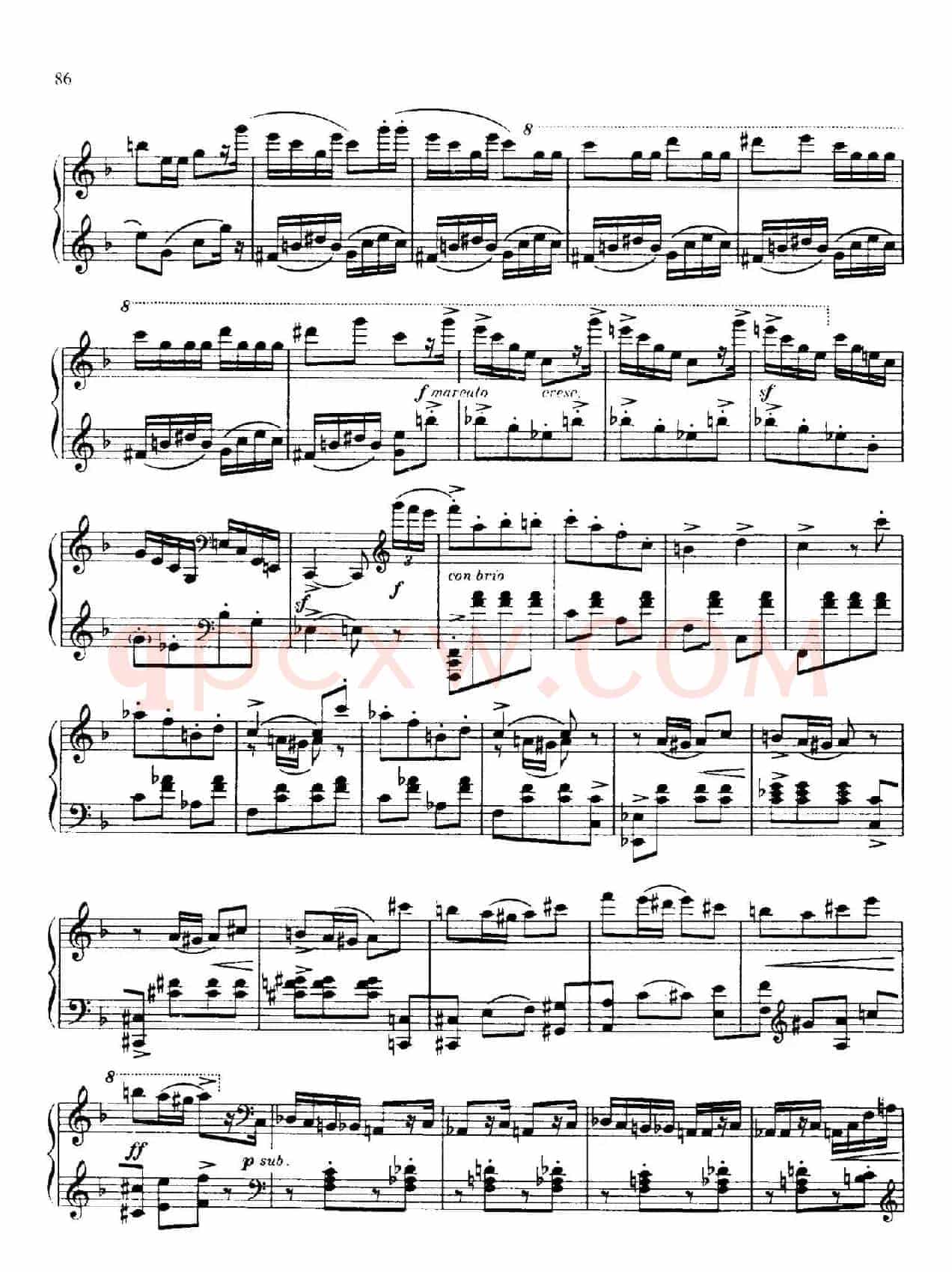 Piano Sonata No.3 in F Major Op.46(F大调第三钢琴奏鸣曲·Ⅲ)