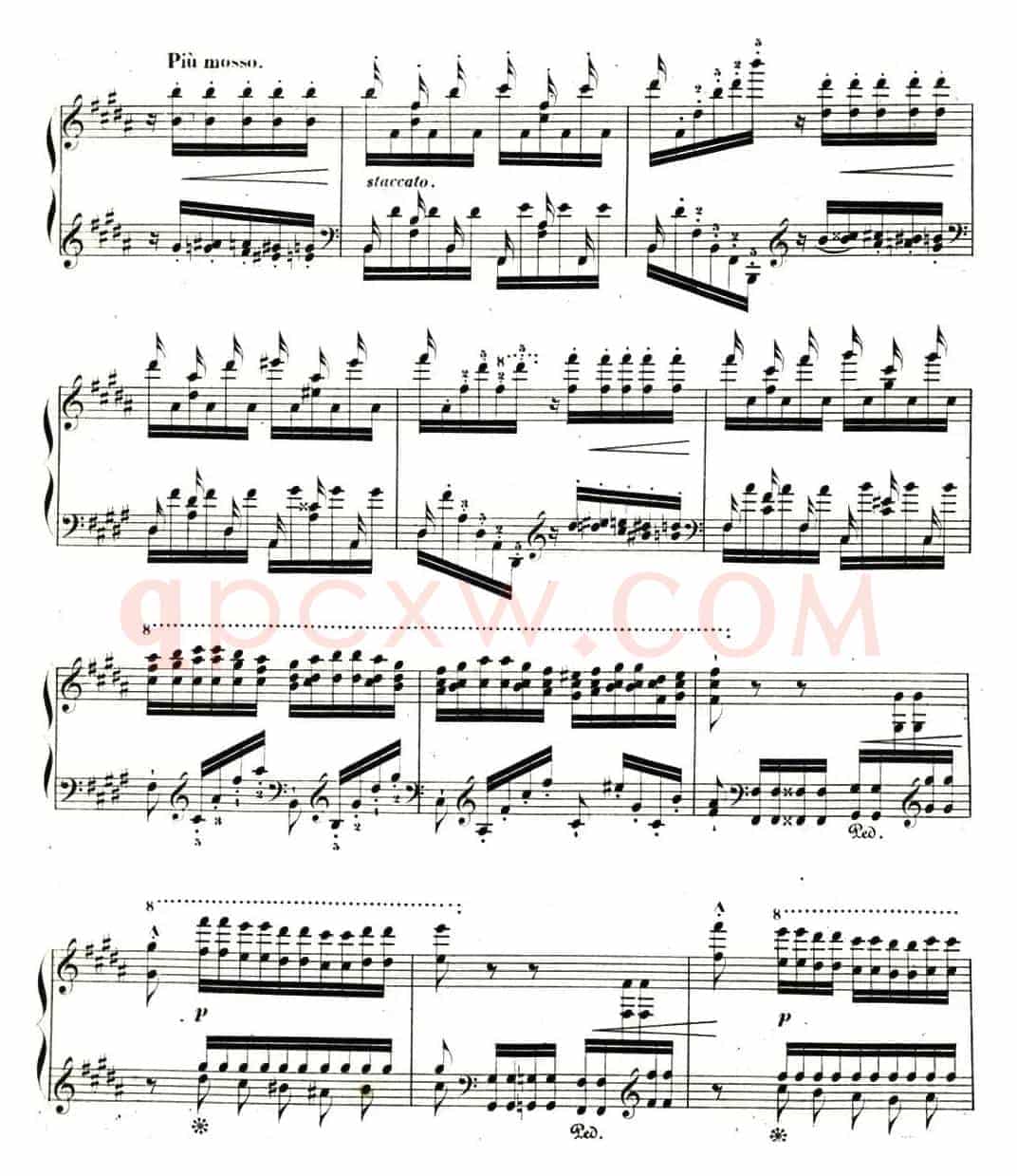 李斯特帕格尼尼大练习曲3