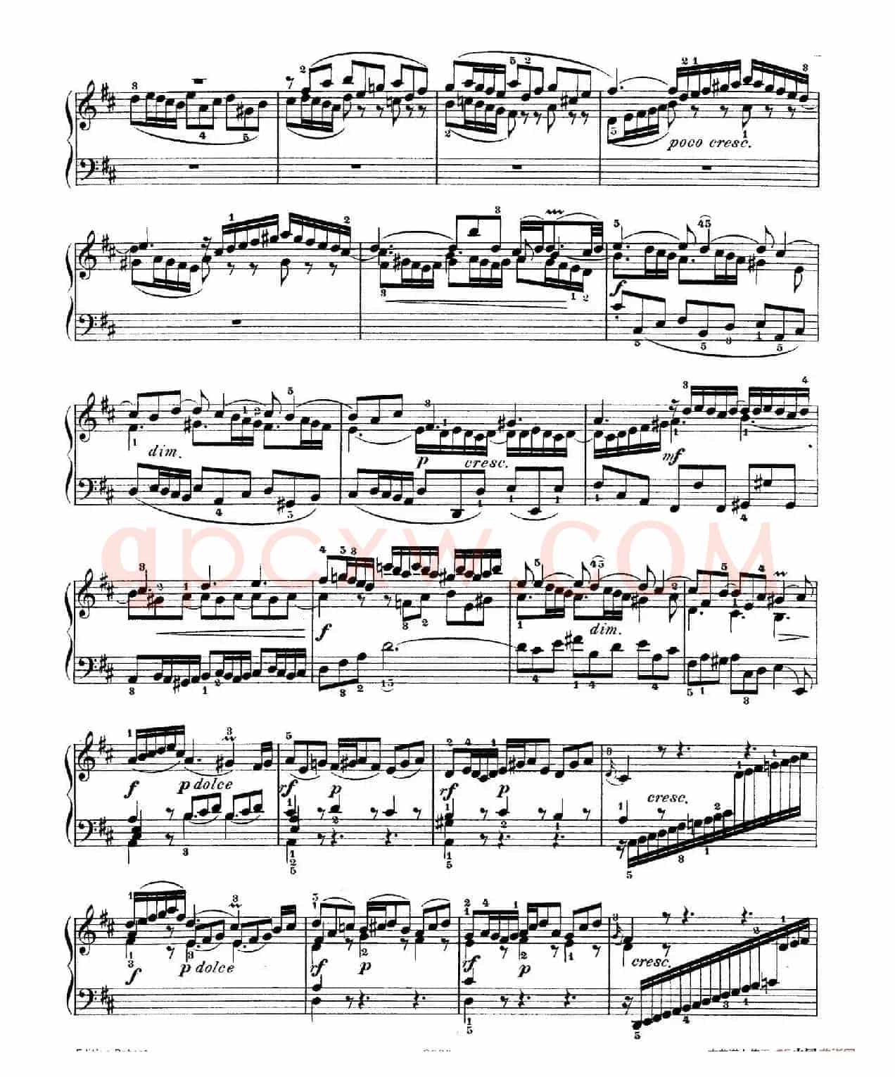 Six Partitas BWV 825-830(6首帕蒂塔·4)