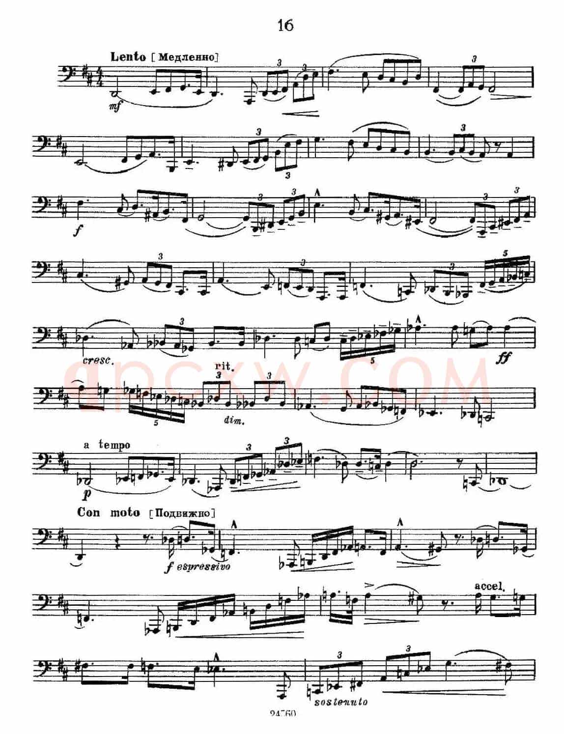 瓦西里耶夫24首大号练习曲集（13—18）