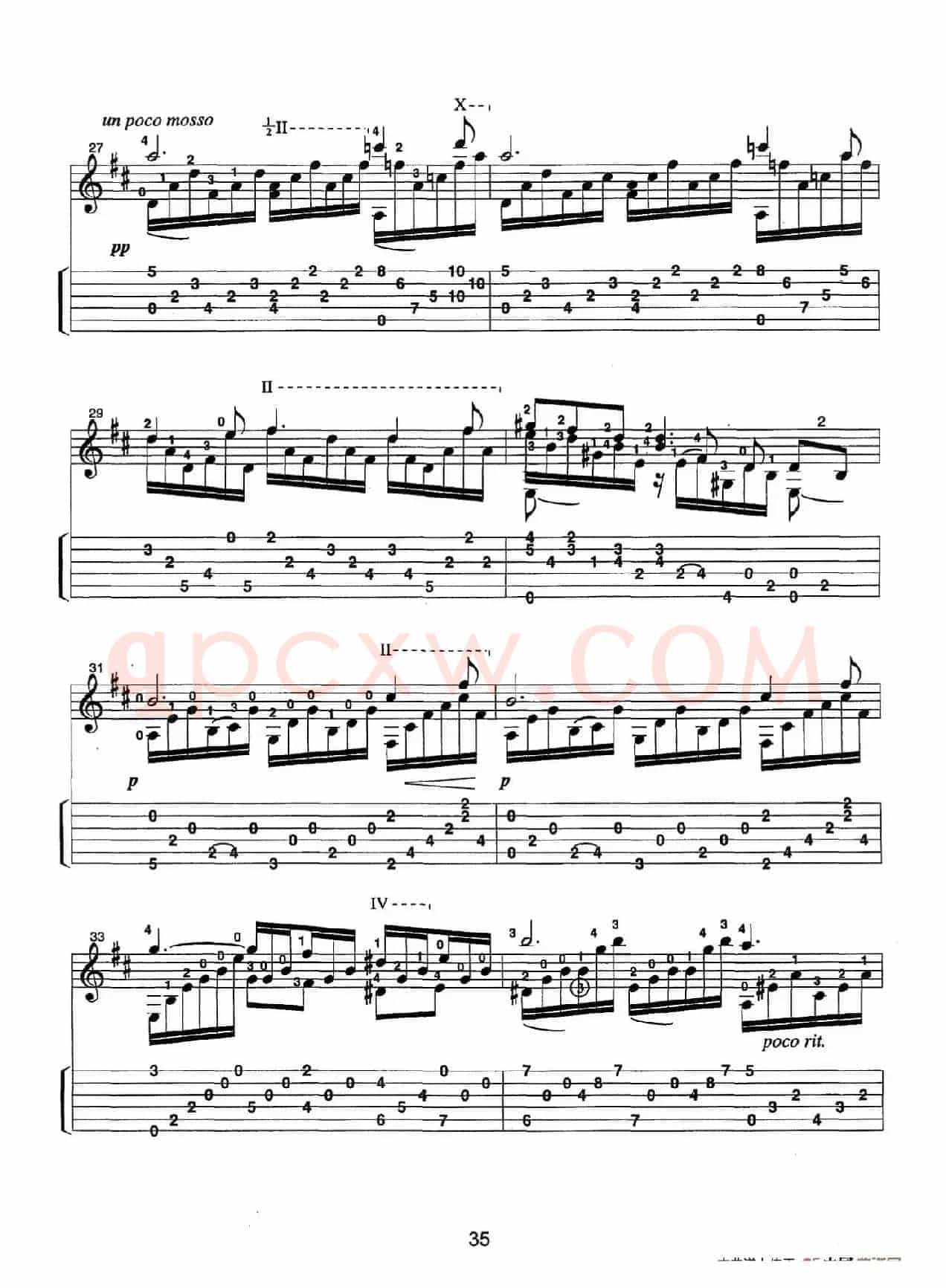古典吉他：From the Dance（Clair de Lune）