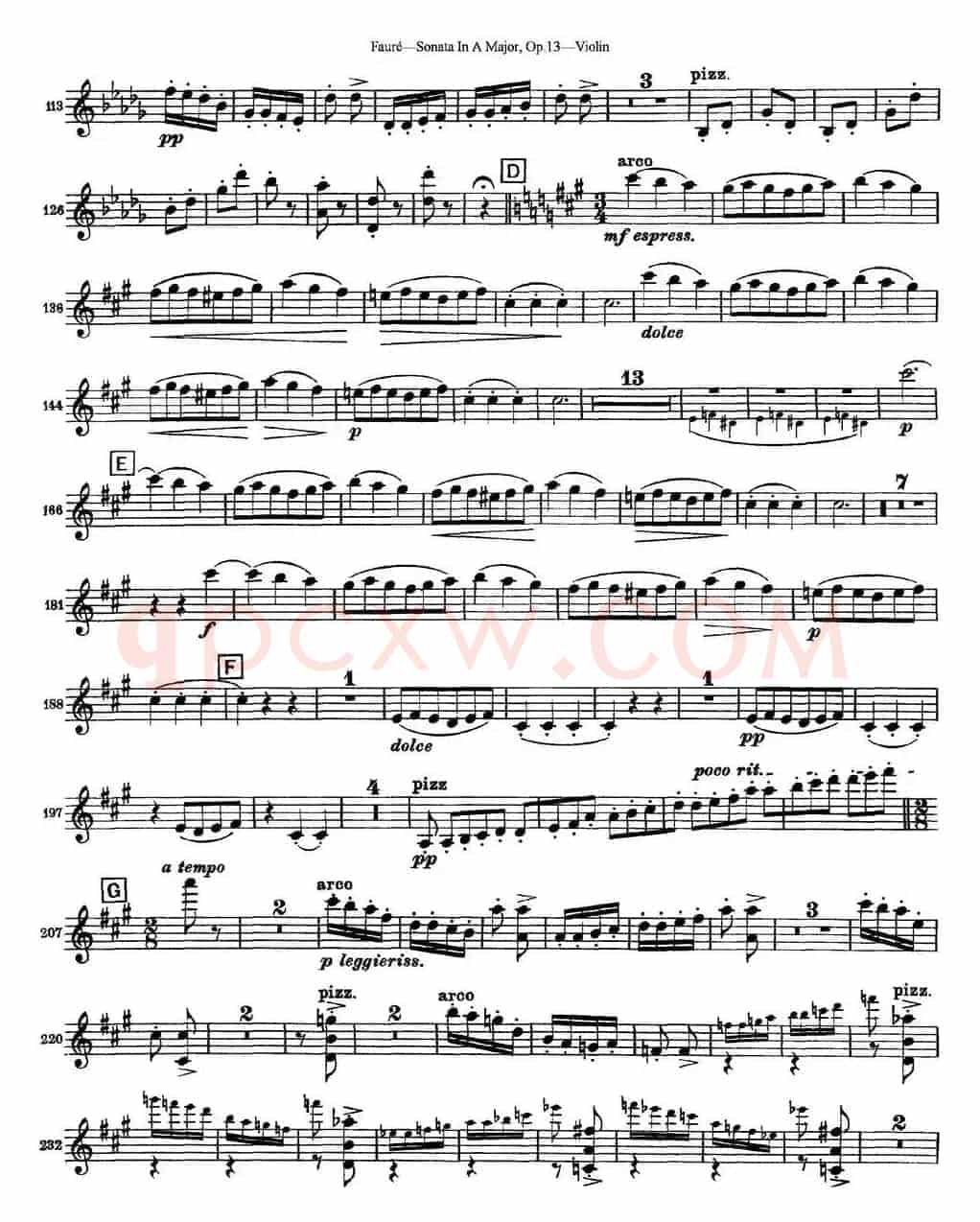Violin Sonata No.1 Op.13