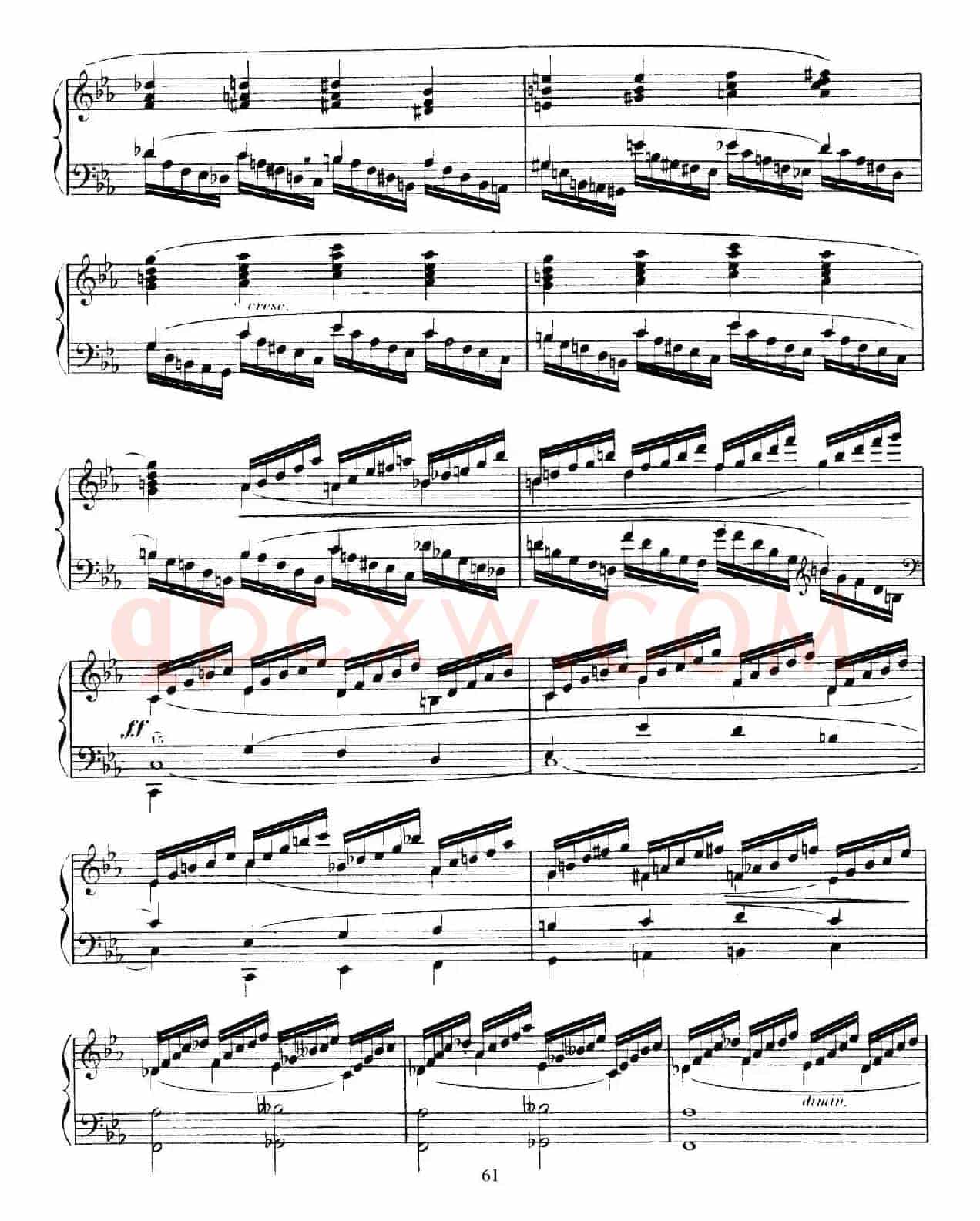 15 Etudes de Vortuosite Op.72(15首辉煌练习曲·14)