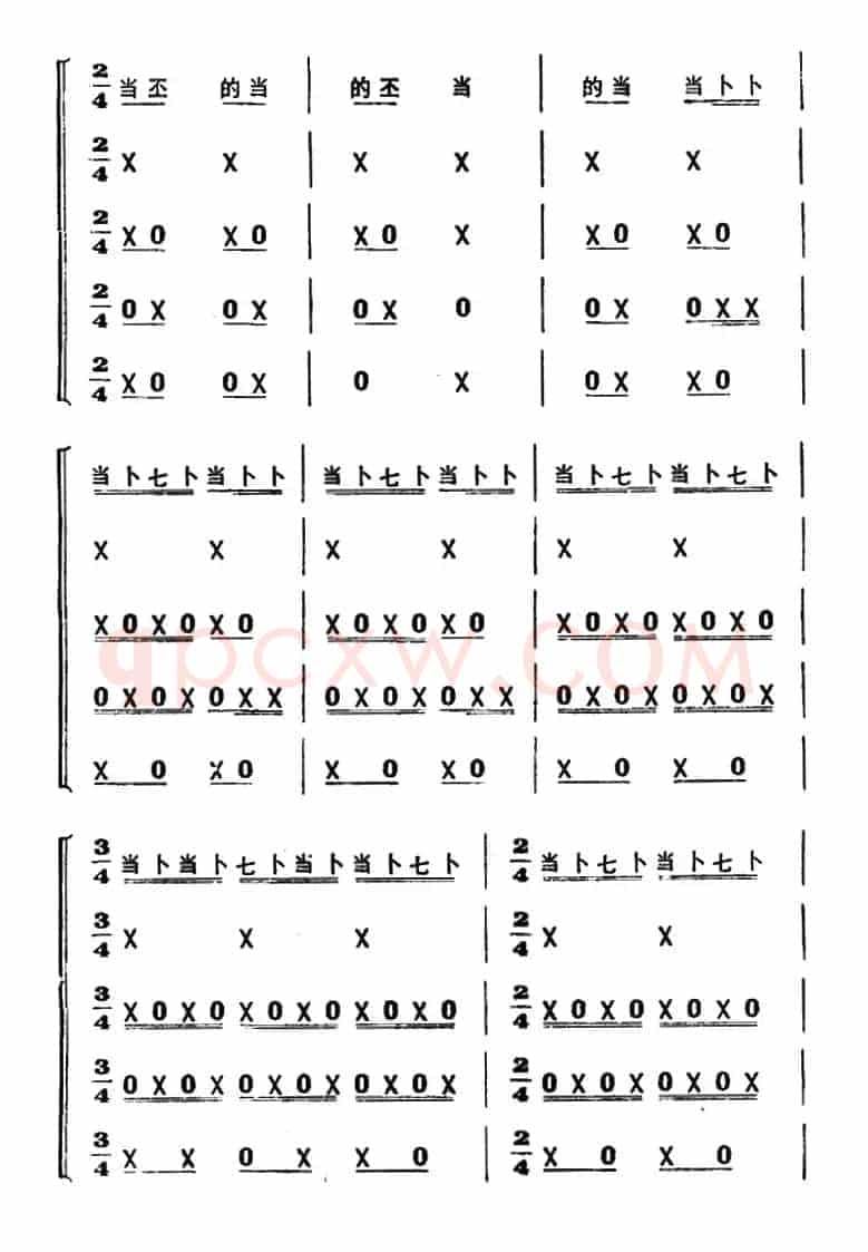 鸡婆叫崽（打击乐合奏）