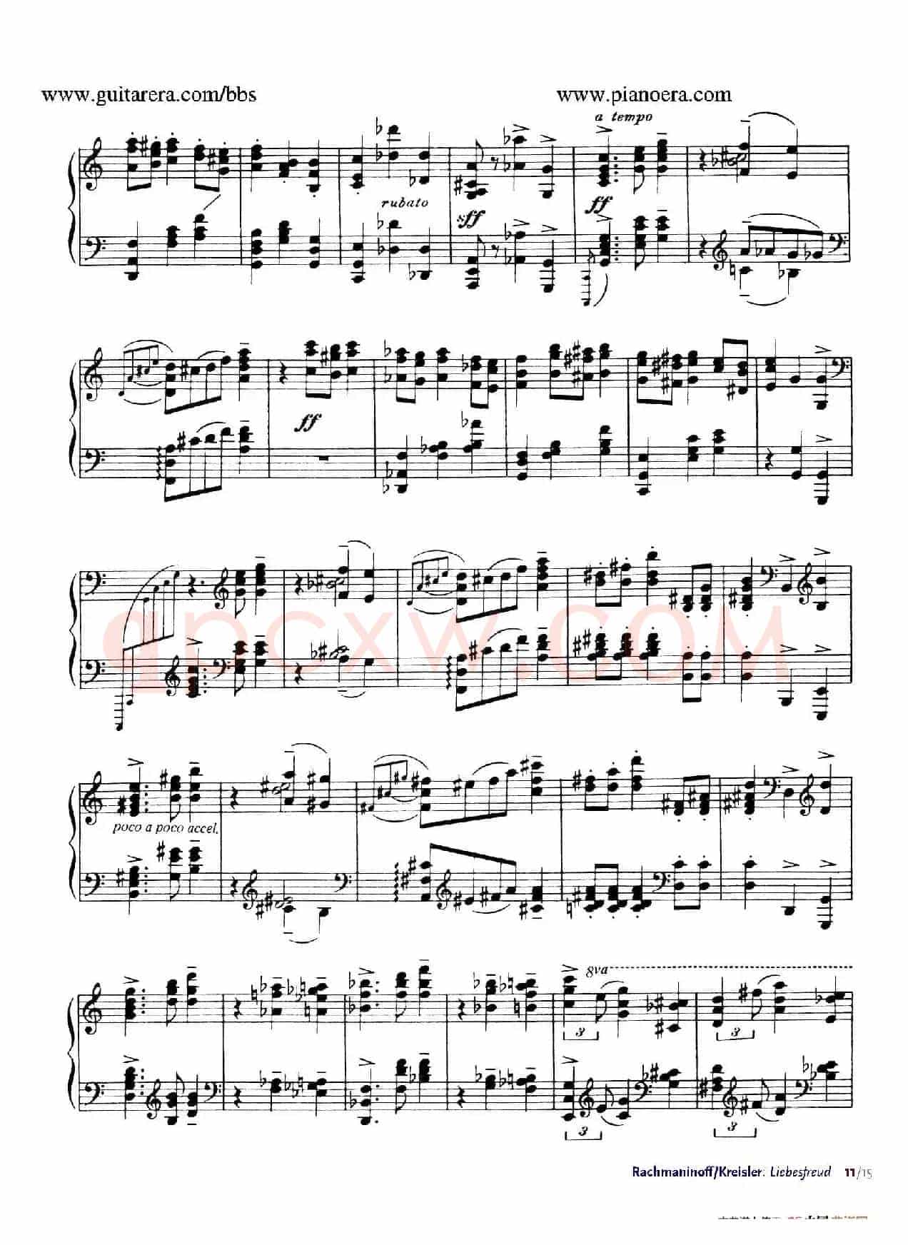 Liebesfreud(爱的喜悦)(钢琴独奏版)